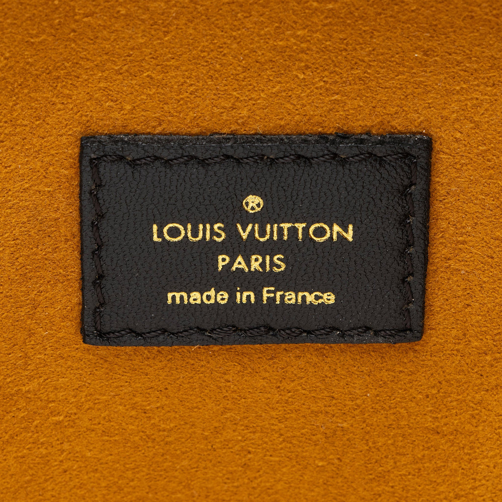 Louis Vuitton Monogram Embossed Lambskin Coussin MM Shoulder Bag