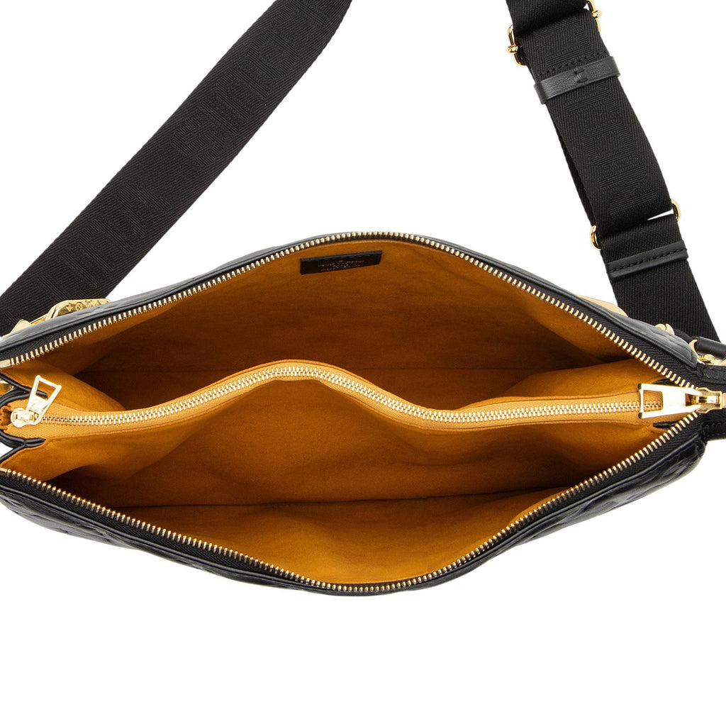 Louis Vuitton Monogram Embossed Lambskin Coussin MM Shoulder Bag