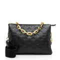 Louis Vuitton Monogram Embossed Lambskin Coussin PM Shoulder Bag (SHF-4qrMA6)