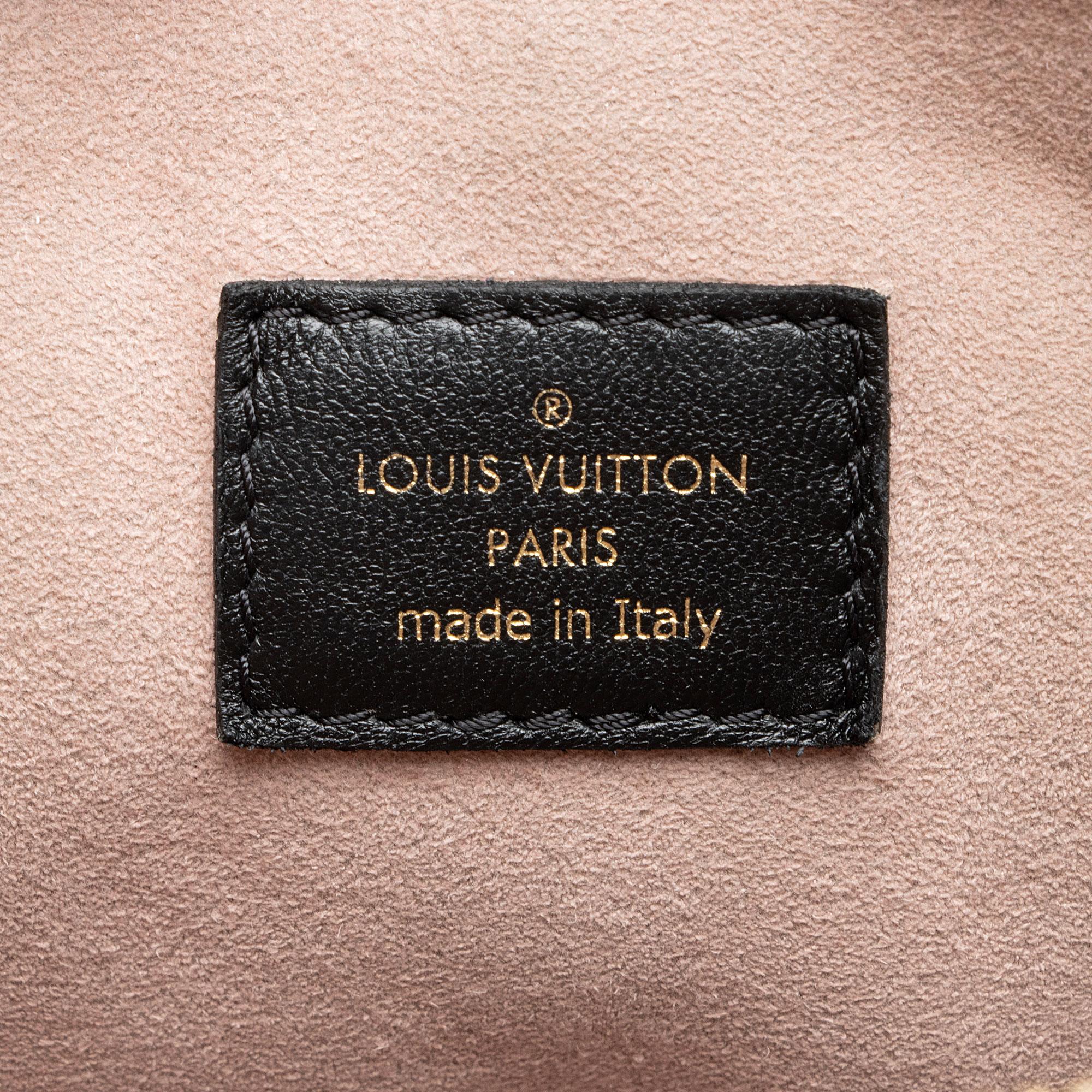 Louis Vuitton Monogram Embossed Lambskin Coussin PM Shoulder Bag (SHF-4qrMA6)