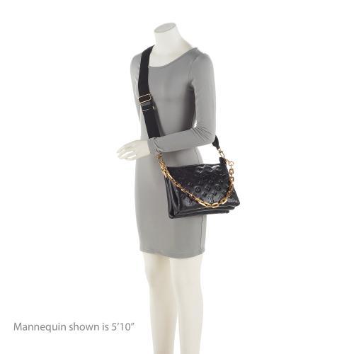 Louis Vuitton Monogram Embossed Lambskin Coussin PM Shoulder Bag (SHF-4qrMA6)