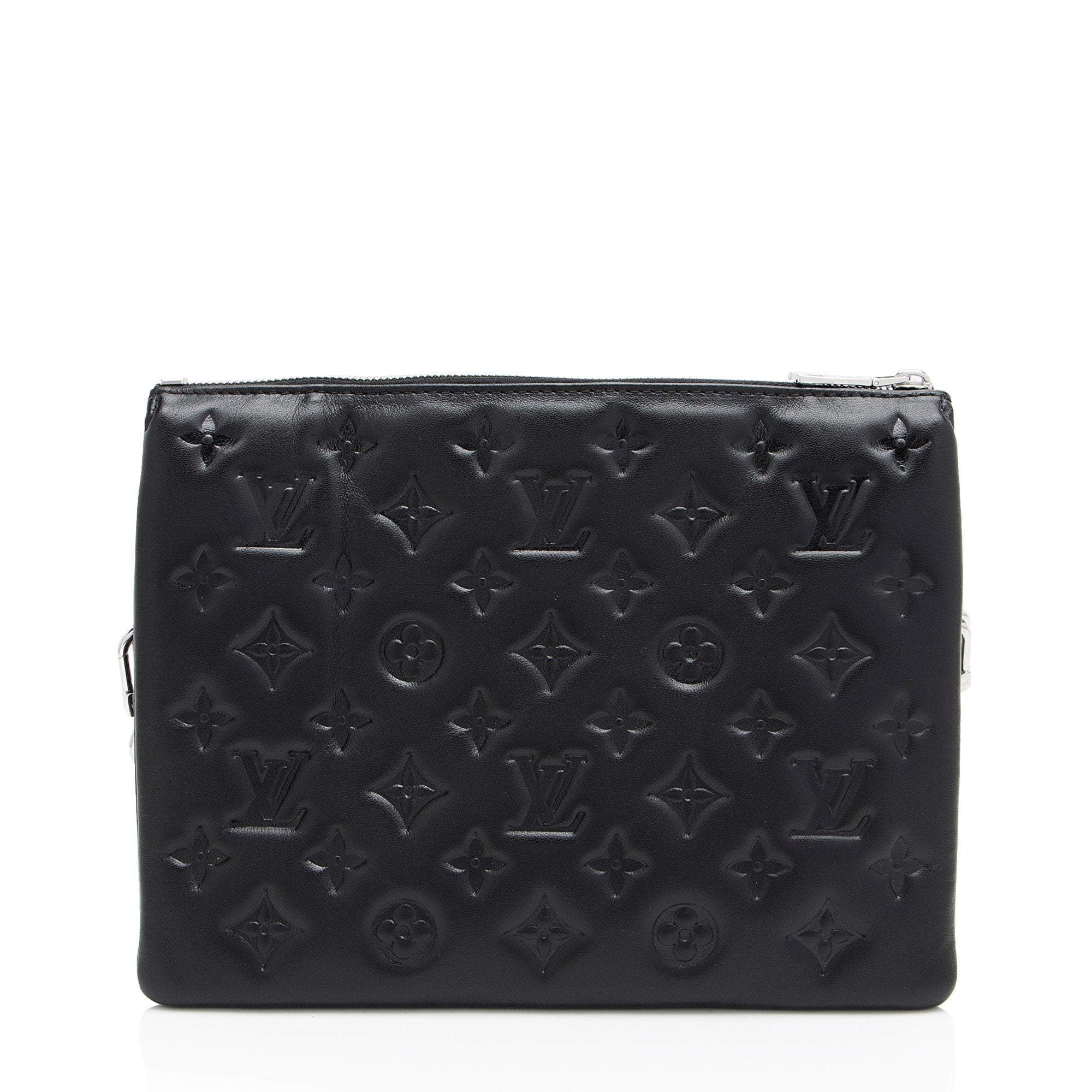 Louis Vuitton Monogram Embossed Lambskin Coussin PM Shoulder Bag (SHF-jwrSkh)