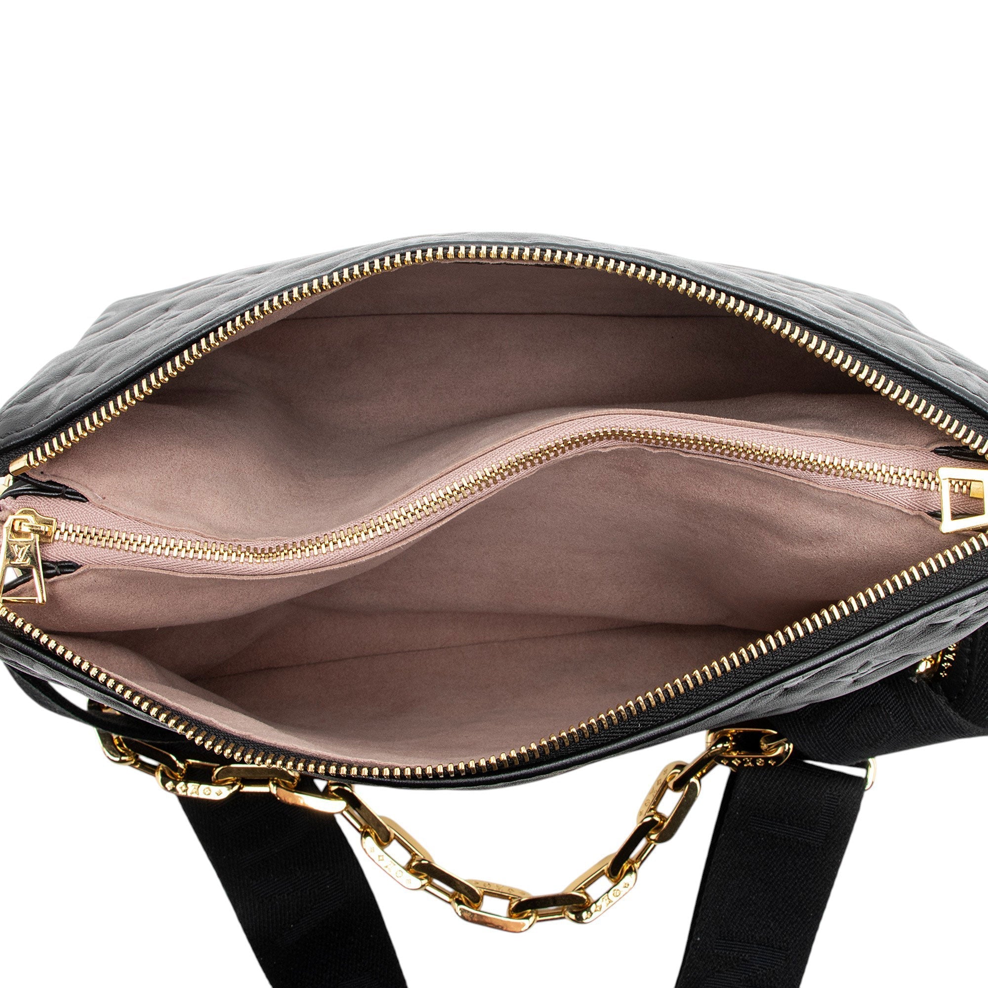 Louis Vuitton Monogram Embossed Lambskin Coussin PM Shoulder Bag