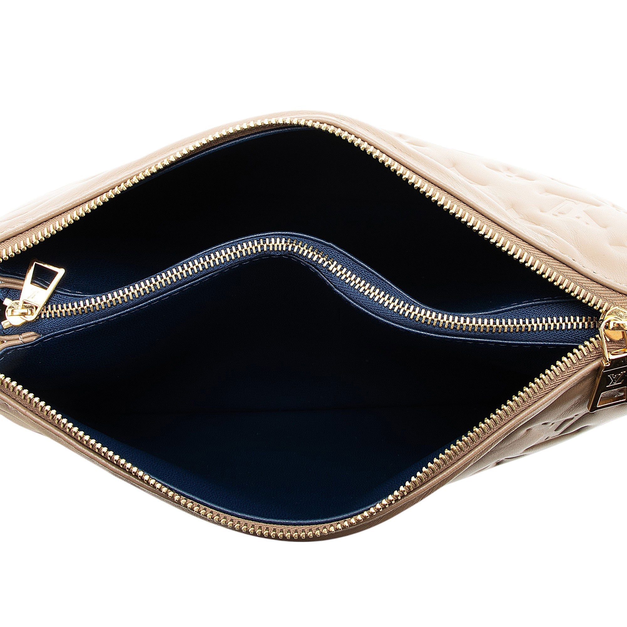 Louis Vuitton Monogram Embossed Lambskin Coussin PM Shoulder Bag