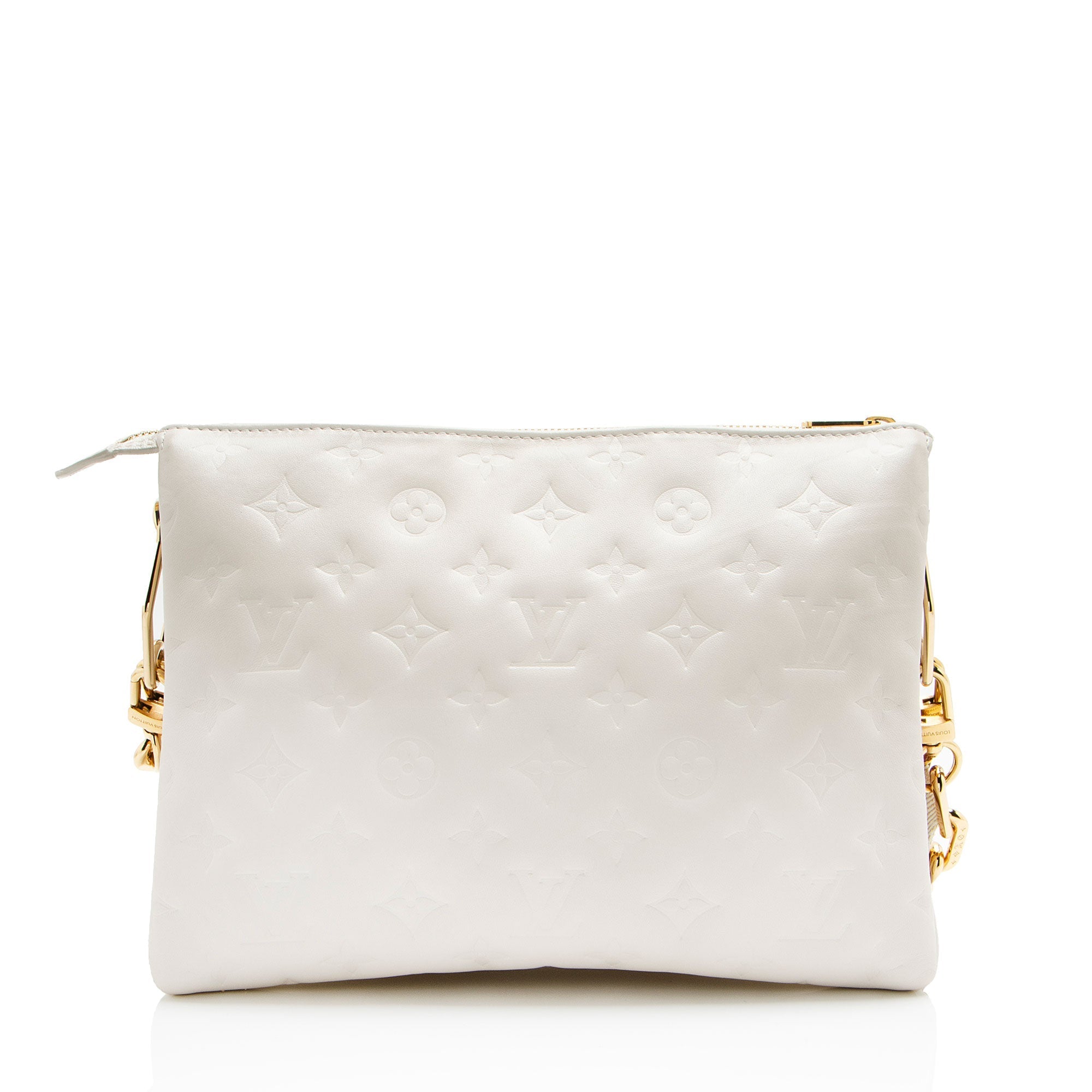 Louis Vuitton Monogram Embossed Lambskin Coussin PM Shoulder Bag