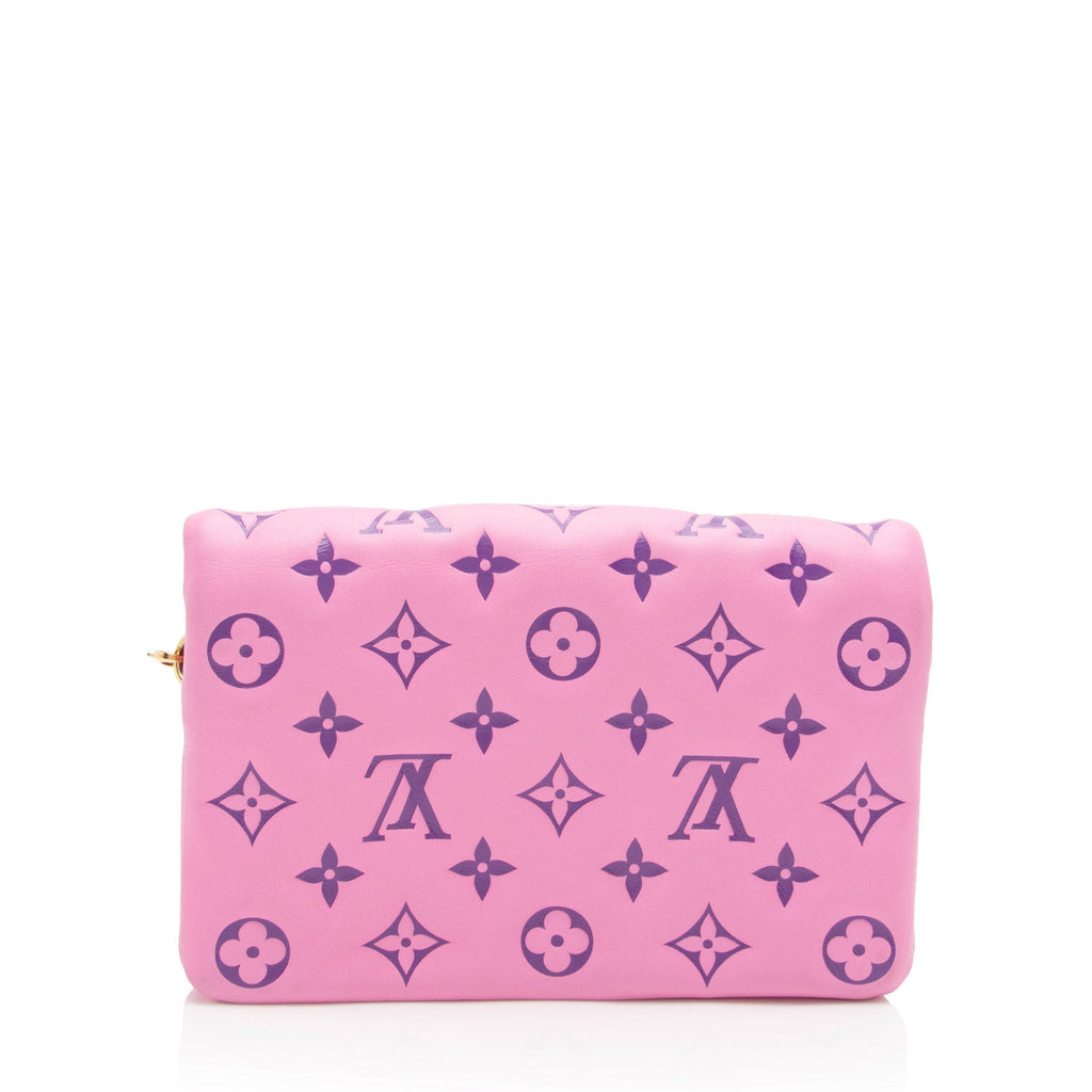 Louis Vuitton Monogram Embossed Lambskin Coussin Pochette (SHF-oTUif1)