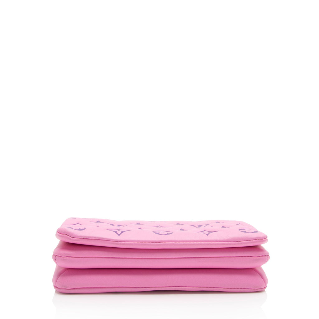 Louis Vuitton Monogram Embossed Lambskin Coussin Pochette (SHF-oTUif1)