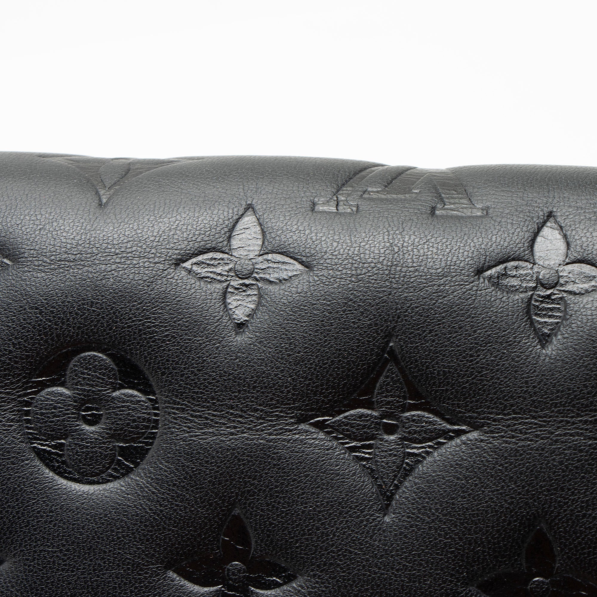 Louis Vuitton Monogram Embossed Lambskin Coussin Pochette