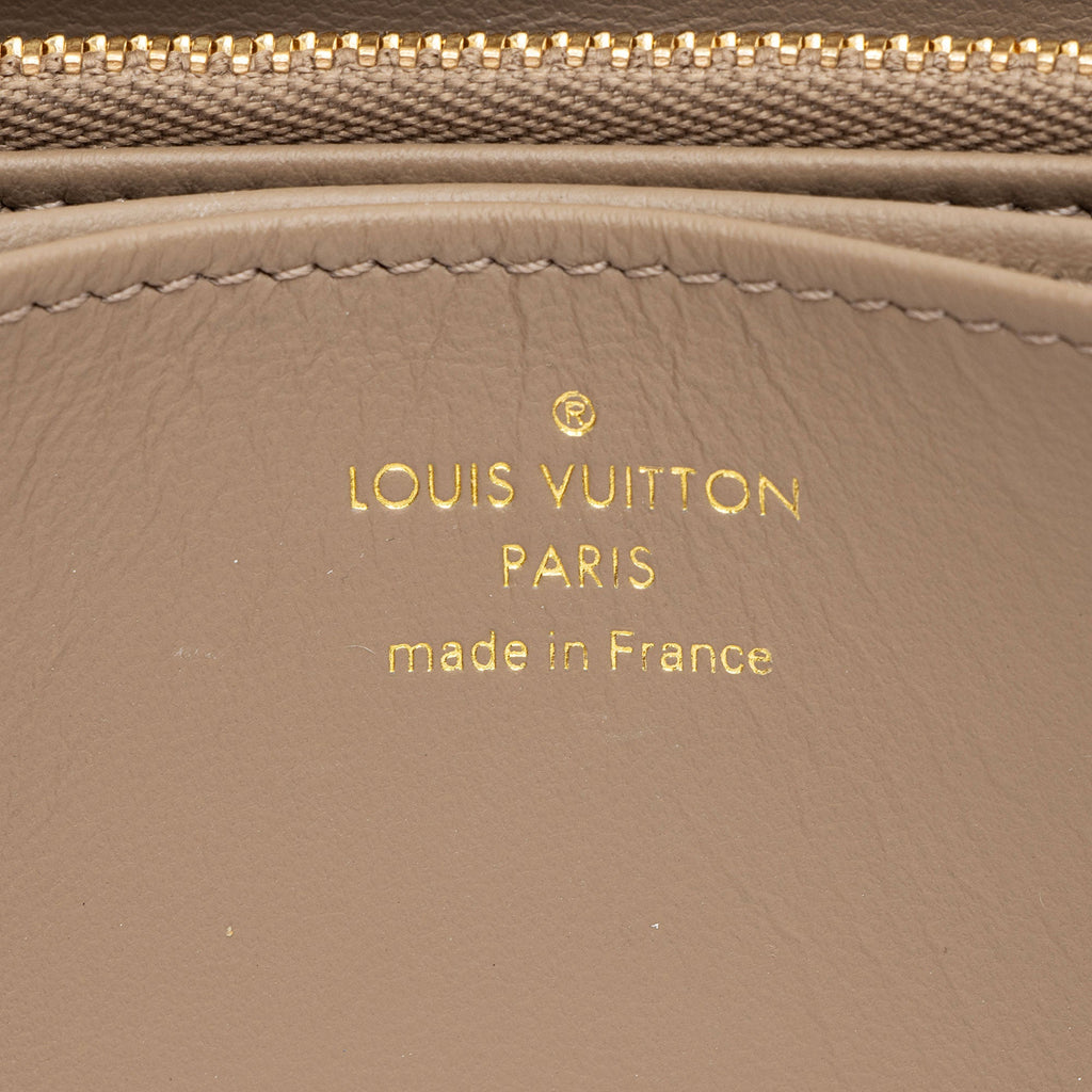 Louis Vuitton Monogram Embossed Lambskin Coussin Zippy Wallet