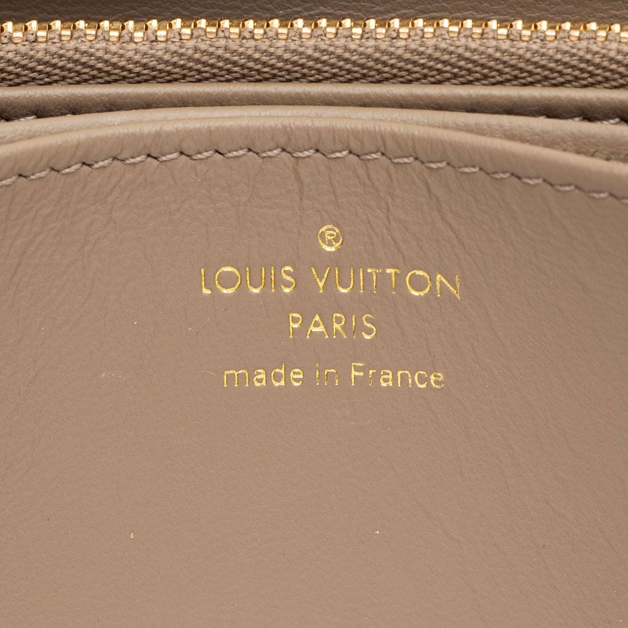 Louis Vuitton Monogram Embossed Lambskin Coussin Zippy Wallet