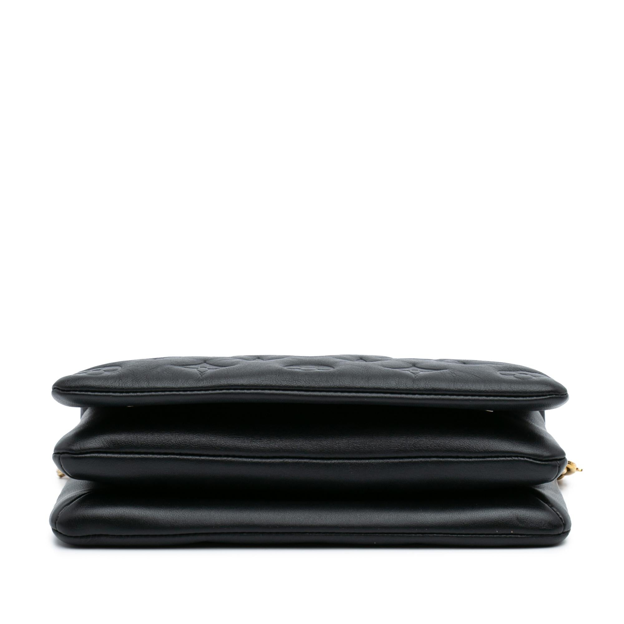 Louis Vuitton Monogram Embossed Pochette Coussin