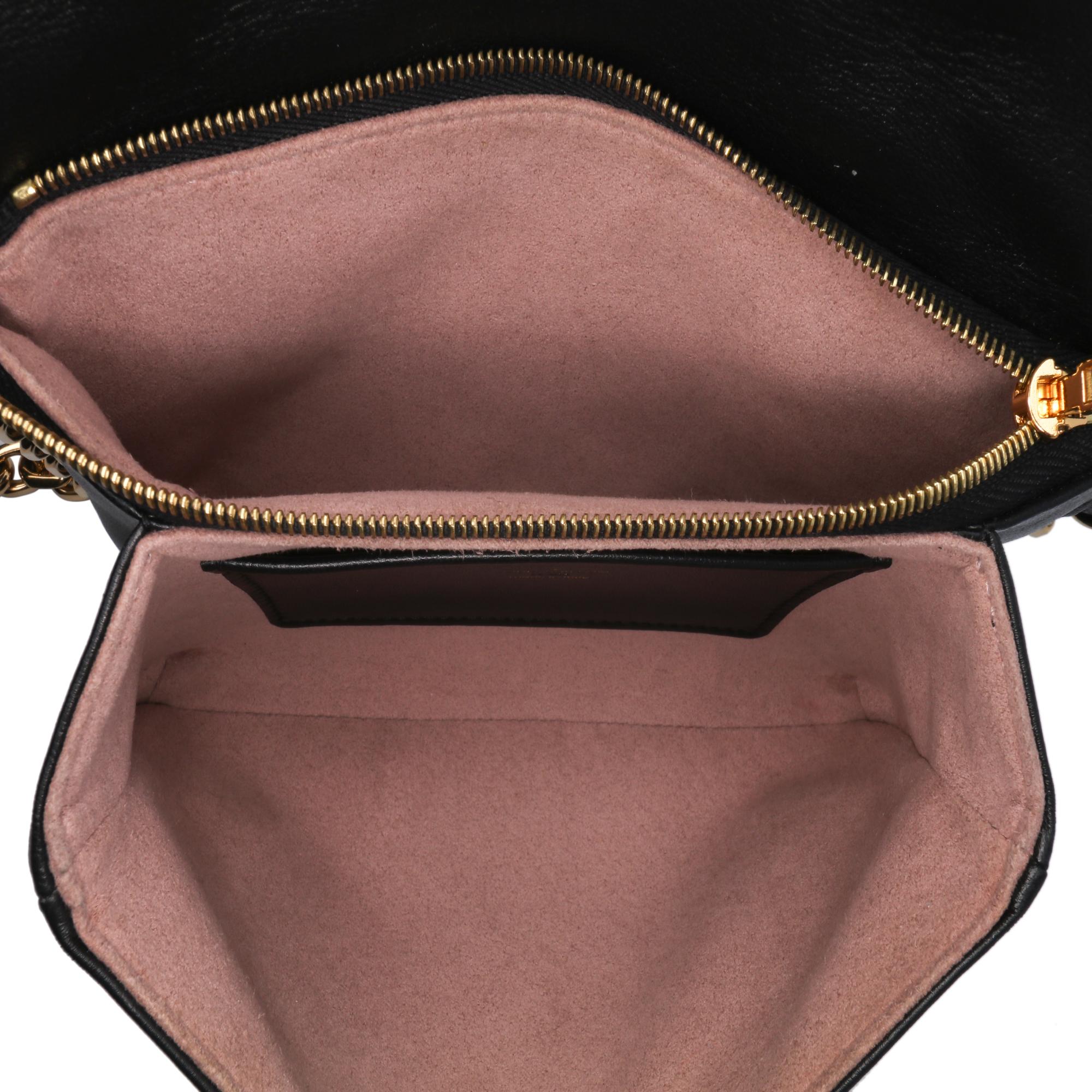 Louis Vuitton Monogram Embossed Pochette Coussin