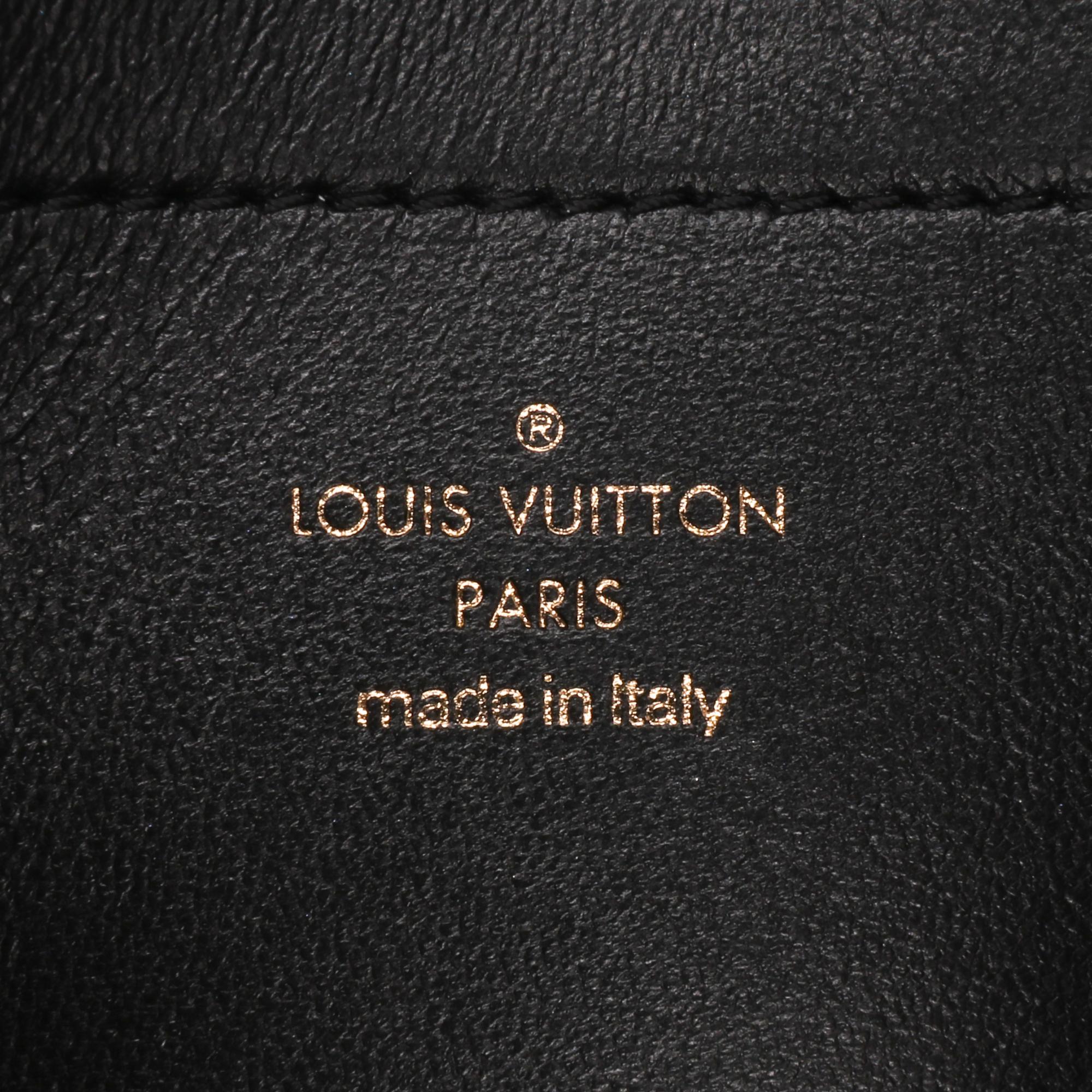 Louis Vuitton Monogram Embossed Pochette Coussin
