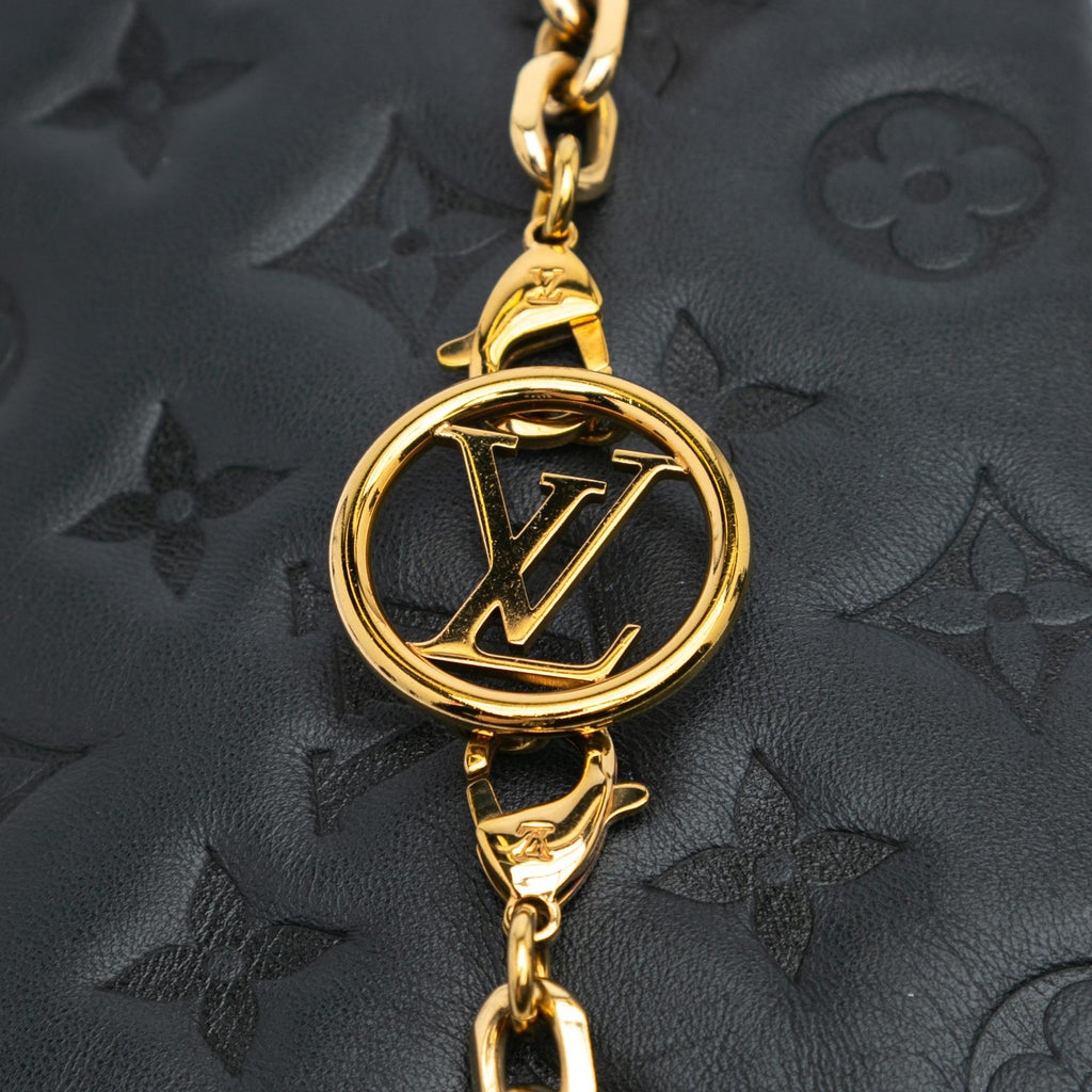 Louis Vuitton Monogram Embossed Pochette Coussin