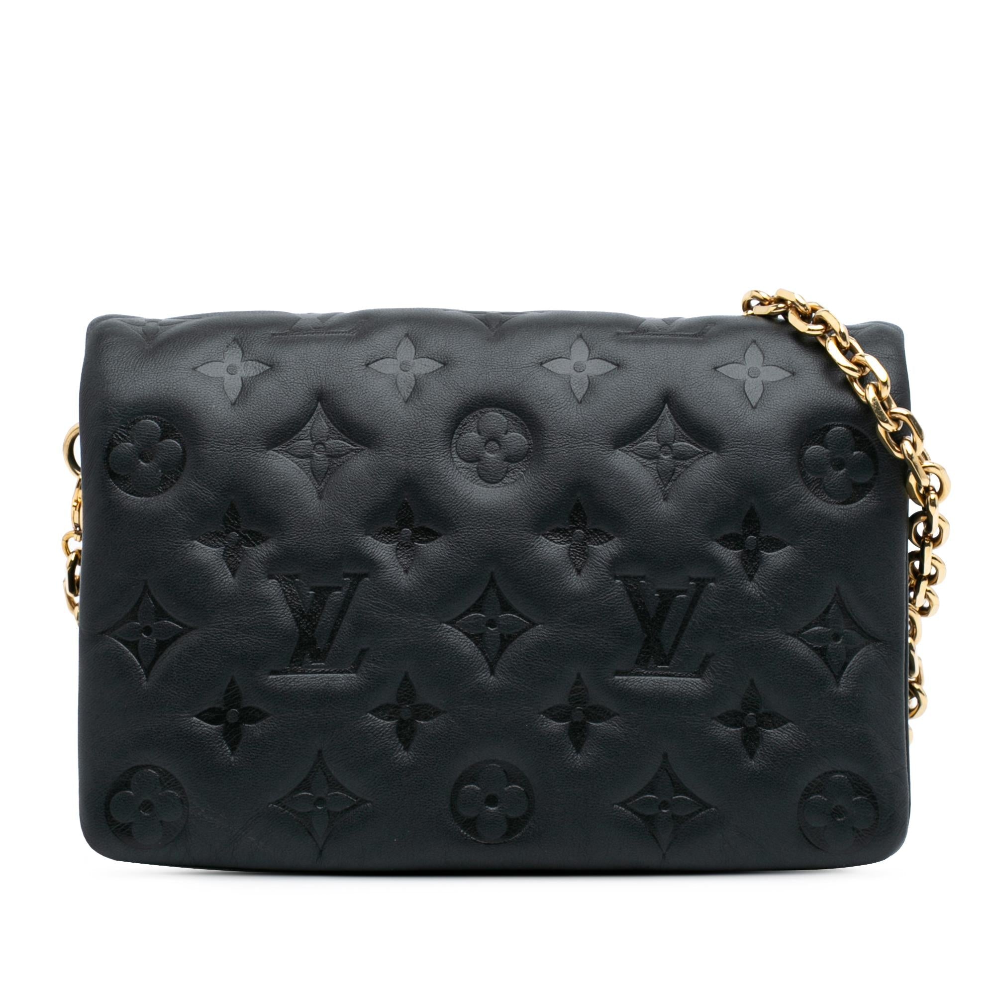 Louis Vuitton Monogram Embossed Pochette Coussin