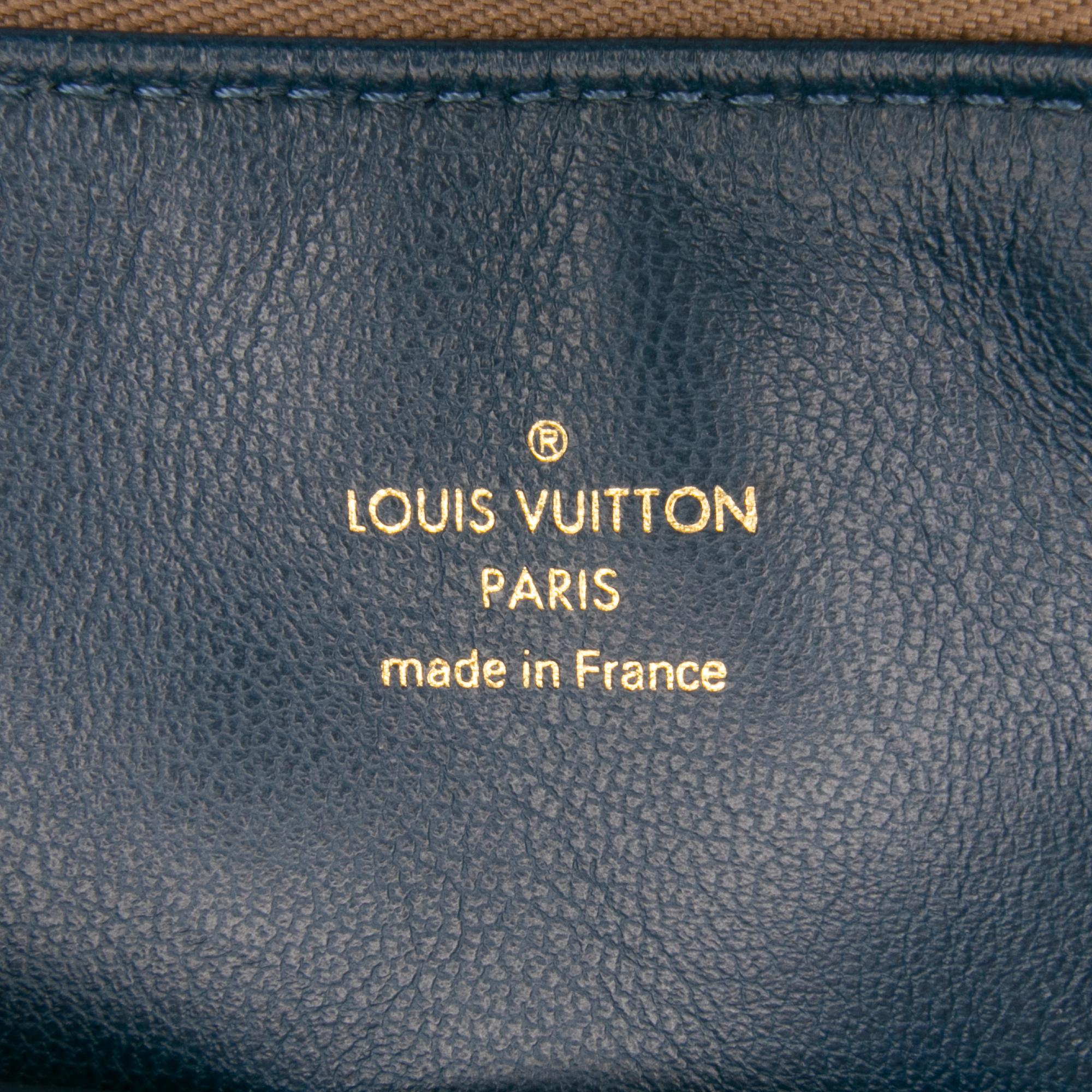Louis Vuitton Monogram Embossed Puffy Lambskin Coussin PM