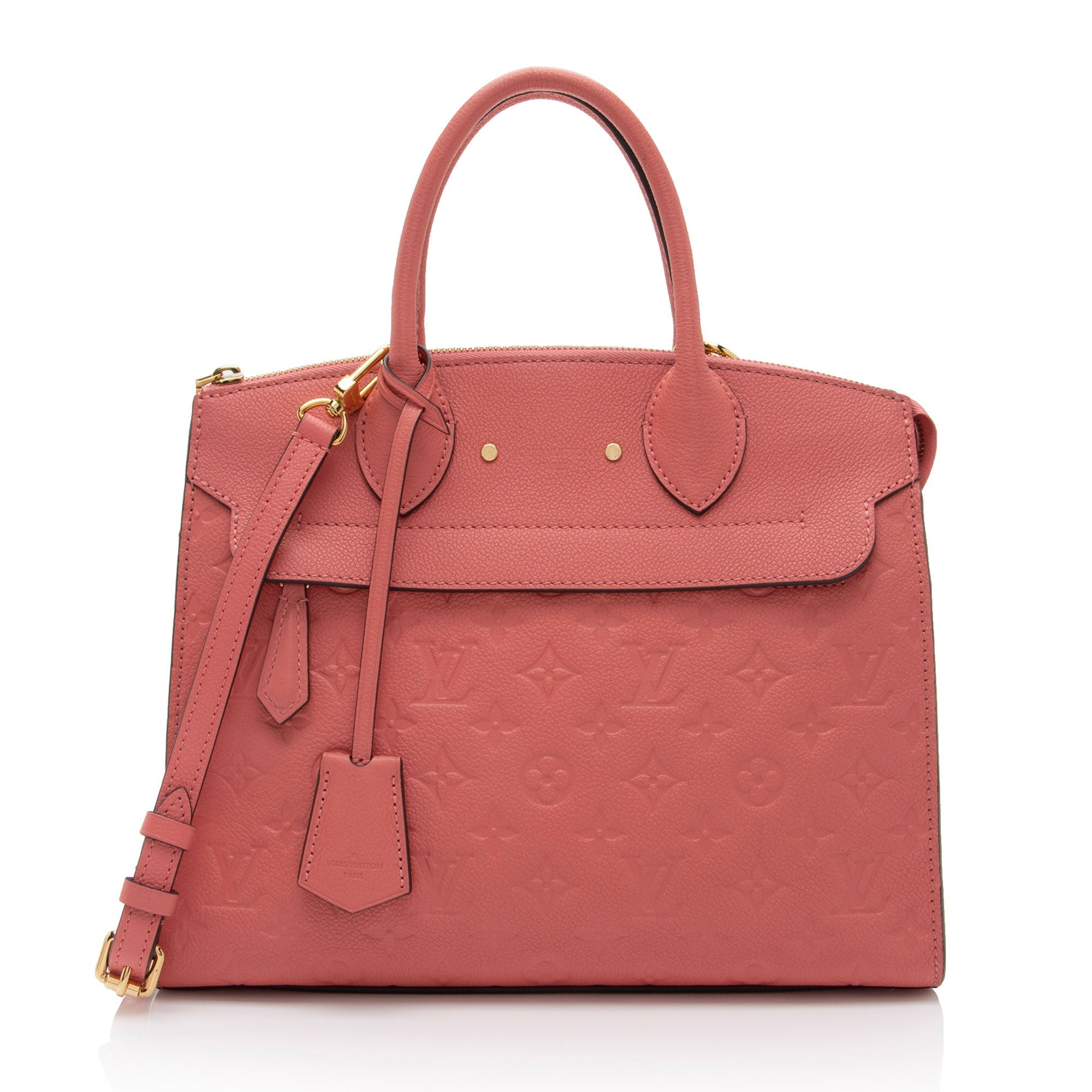 Louis Vuitton Monogram Empreinte Pont Neuf MM Tote (SHF-S5fzkZ)