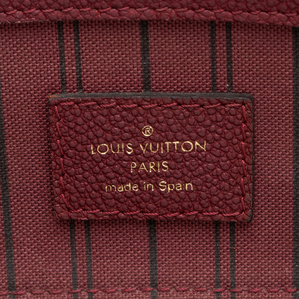 Louis Vuitton Monogram Empreinte Pont Neuf MM Tote