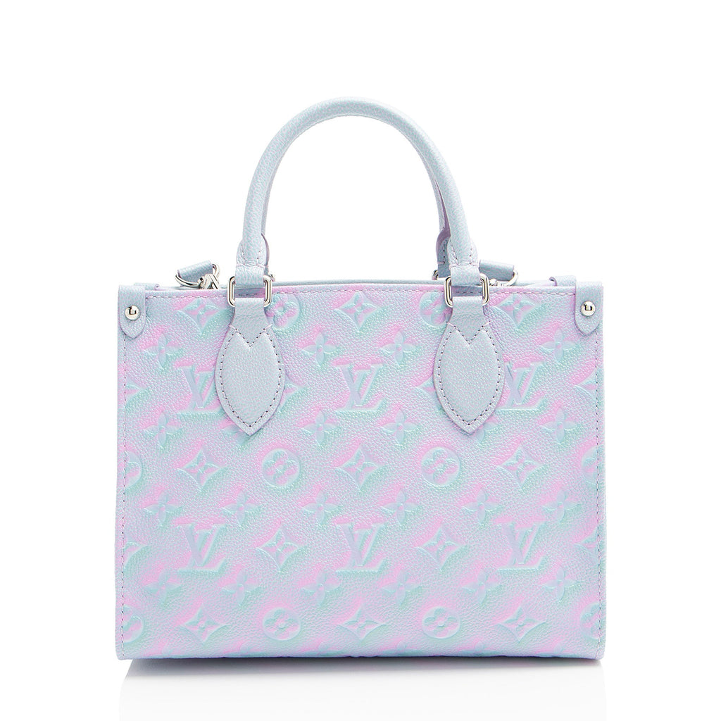 Louis Vuitton Monogram Empreinte Summer Stardust Onthego PM Tote
