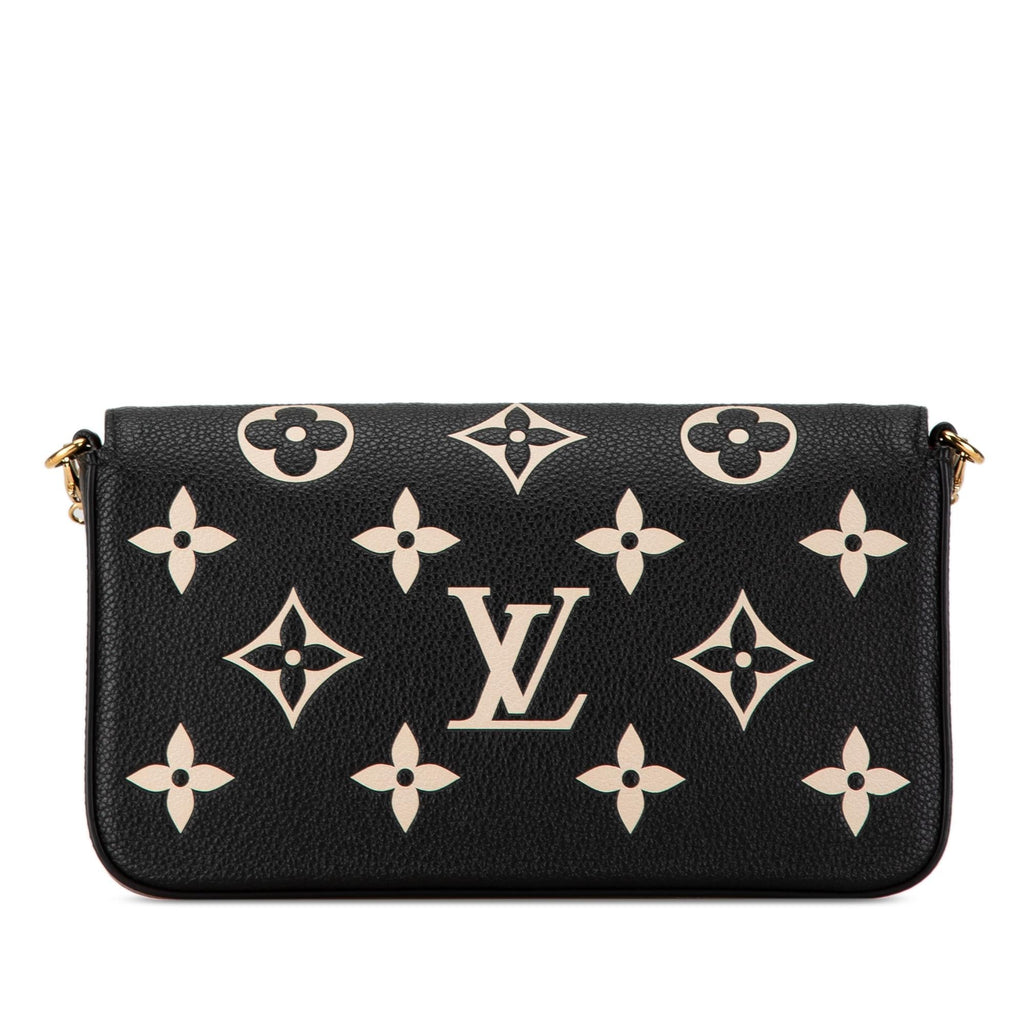 Louis Vuitton Monogram Empriente Bicolor Pochette Felicie (SHG-rpPuUu)