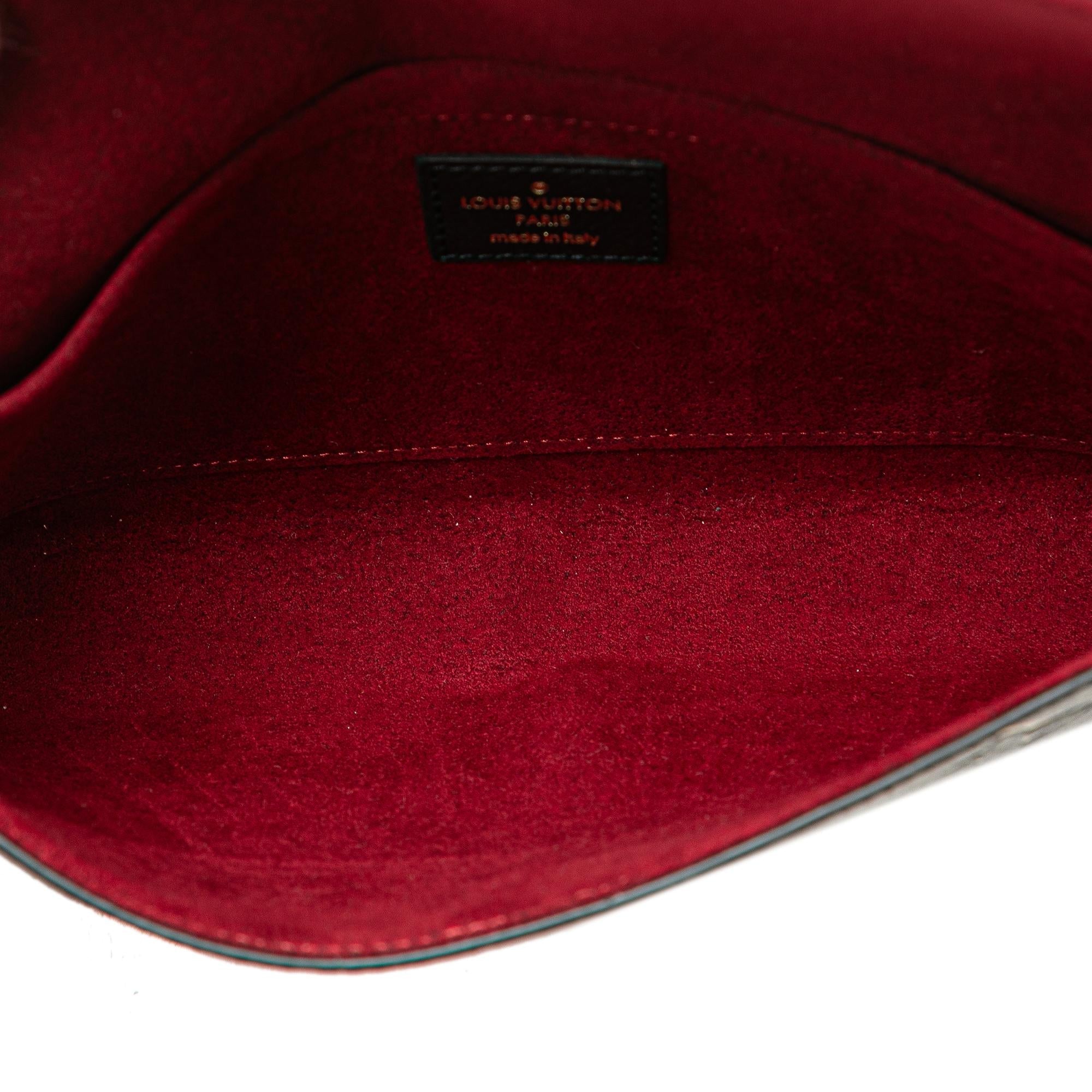 Louis Vuitton Monogram Empriente Bicolor Pochette Felicie (SHG-rpPuUu)