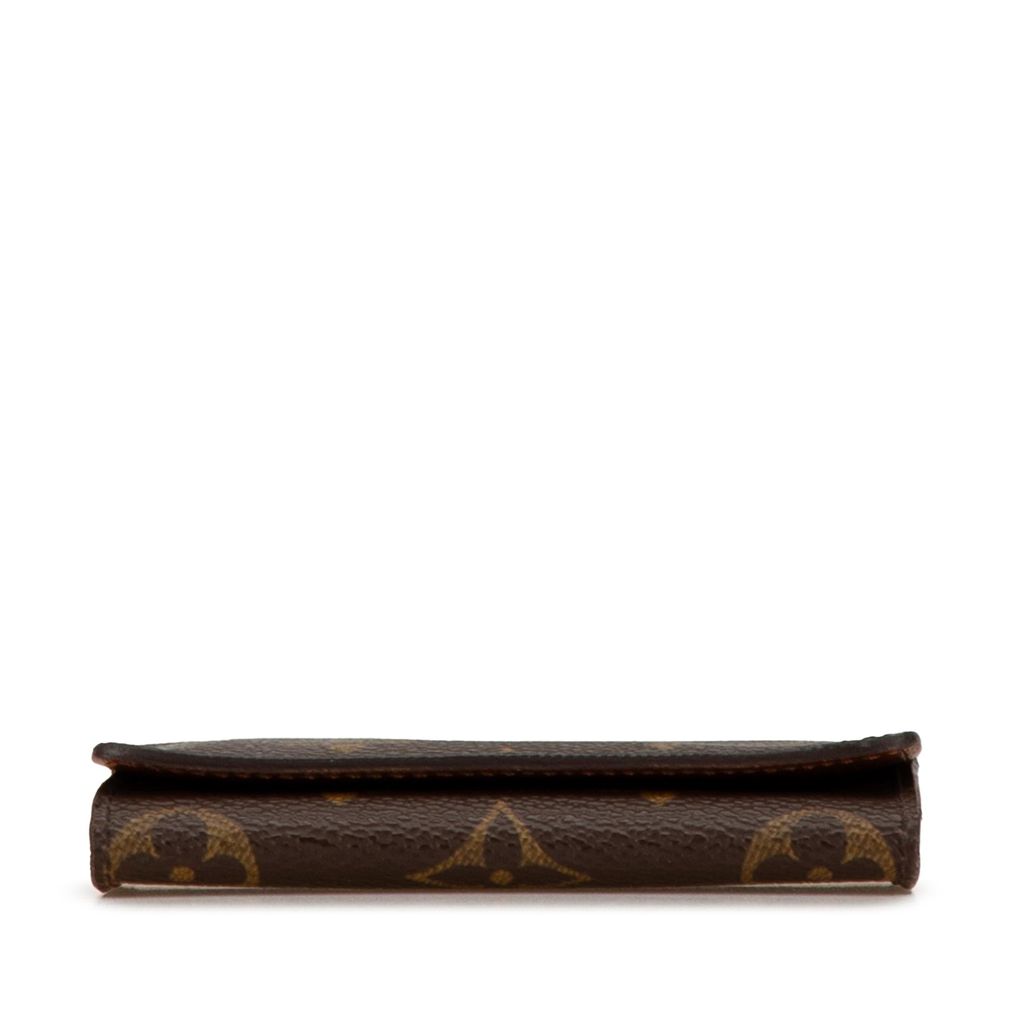 Louis Vuitton Monogram Enveloppe Carte De Visite