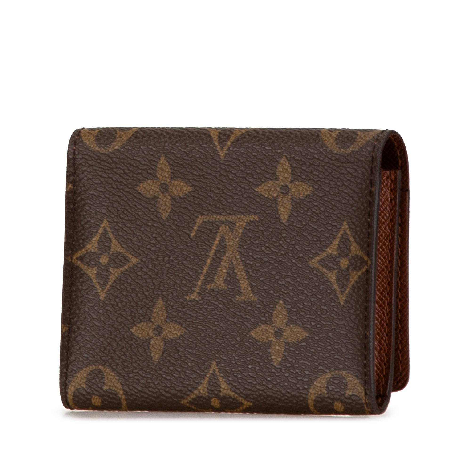 Louis Vuitton Monogram Enveloppe Carte De Visite