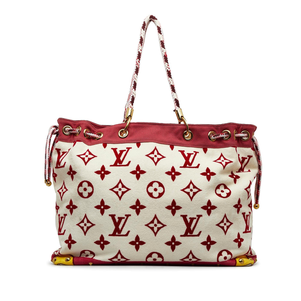 Louis Vuitton Monogram Eponge Cabas Tote (SHG-1oE4pU)
