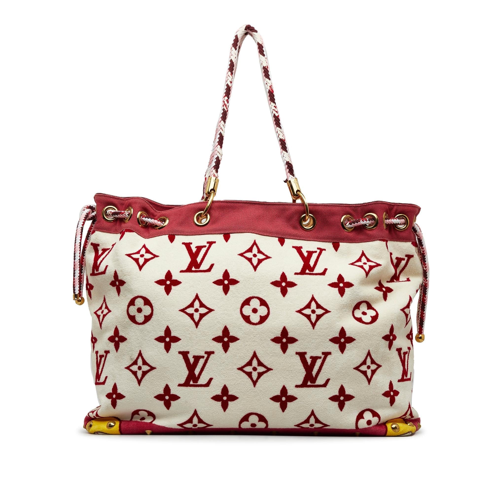 Louis Vuitton Monogram Eponge Cabas Tote (SHG-1oE4pU)
