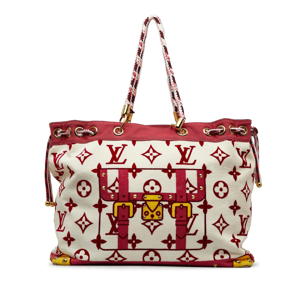 Louis Vuitton Monogram Eponge Cabas Tote (SHG-1oE4pU)