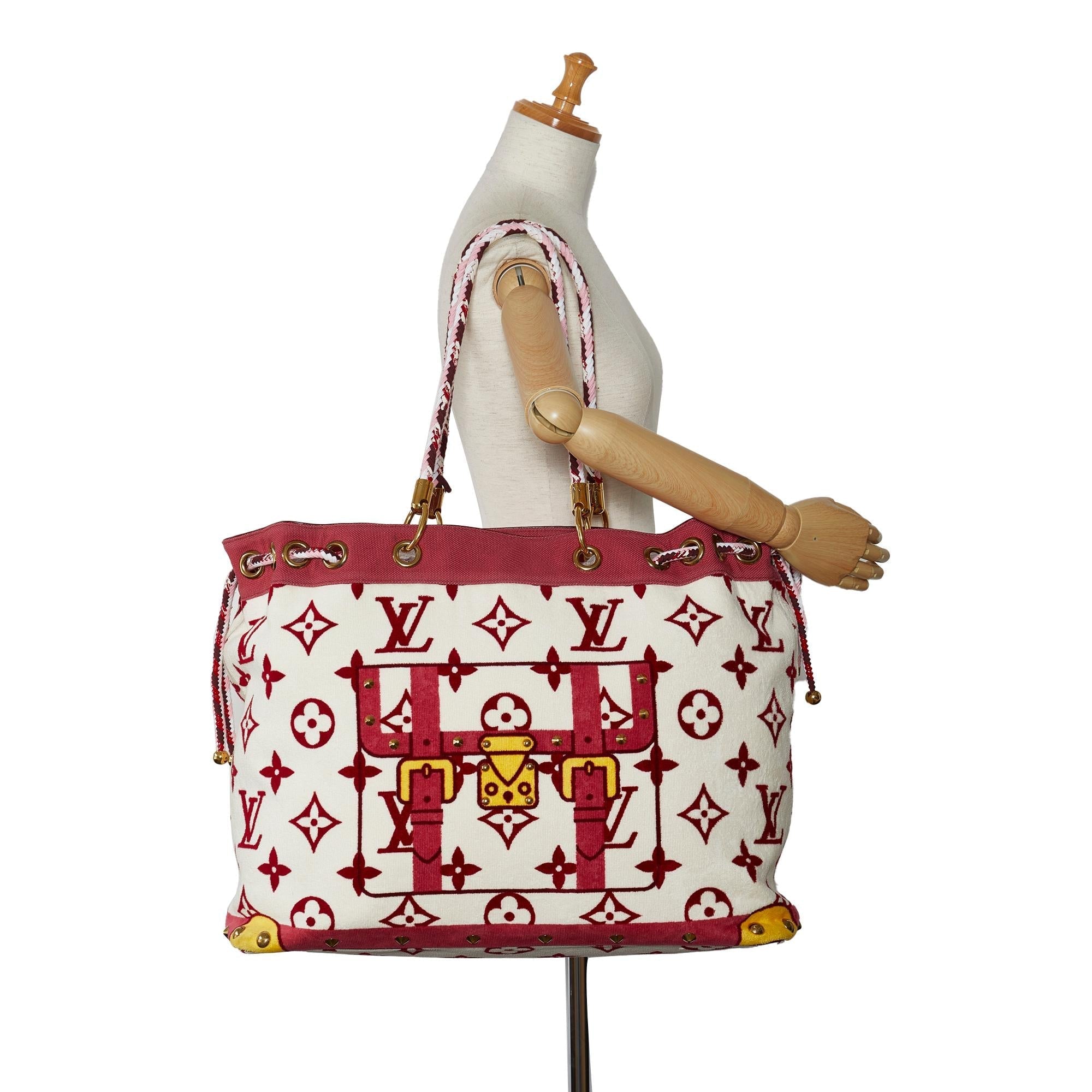 Louis Vuitton Monogram Eponge Cabas Tote (SHG-1oE4pU)