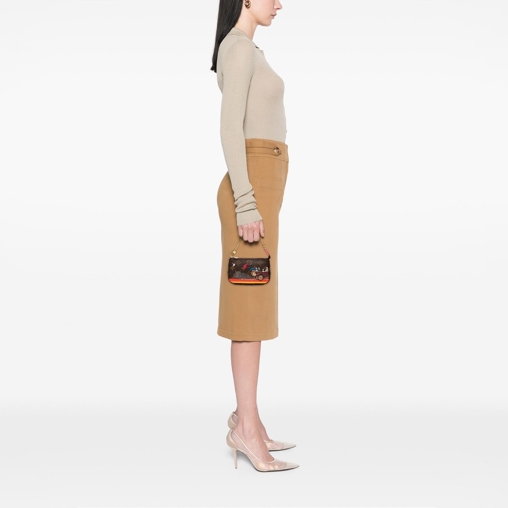 Louis Vuitton Monogram Evasion Illustre Mini Pochette Accessories