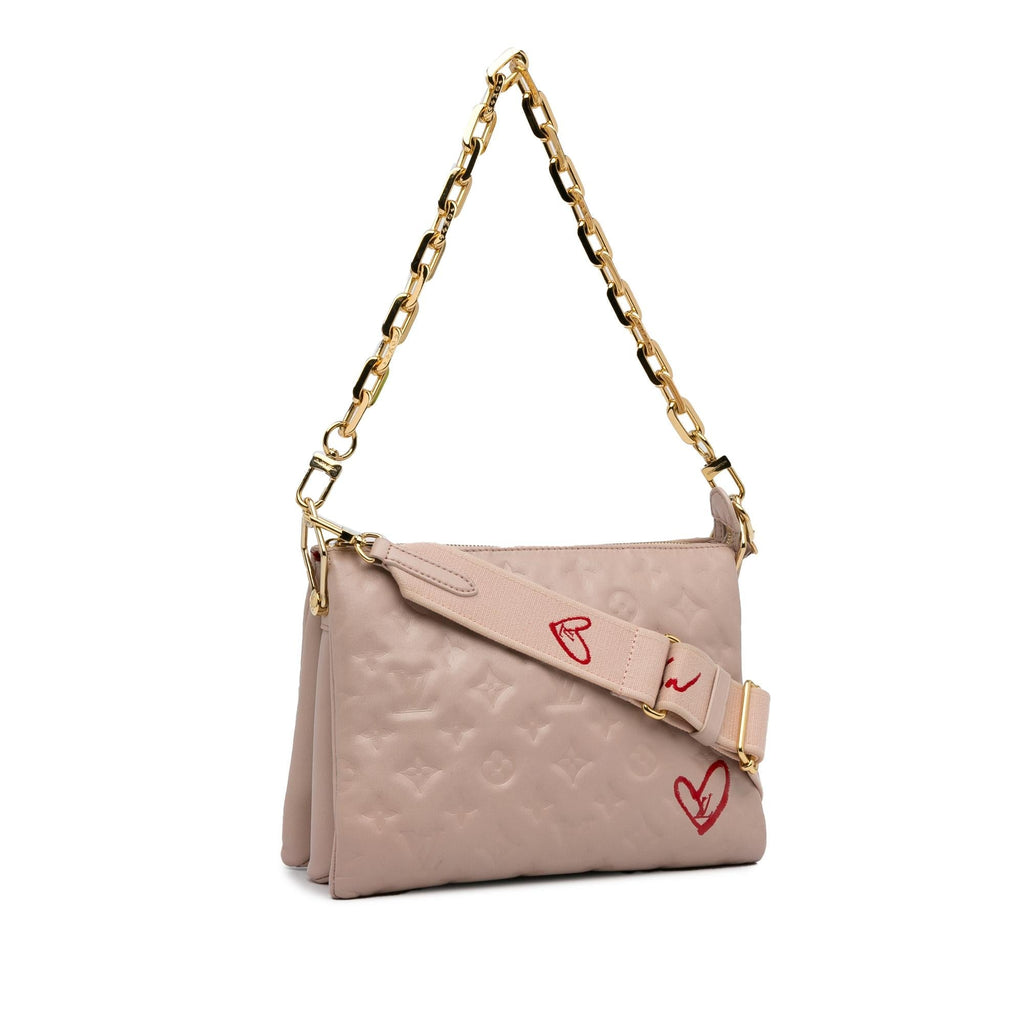 Louis Vuitton Monogram Fall In Love Coussin PM (SHG-sNrHnI)