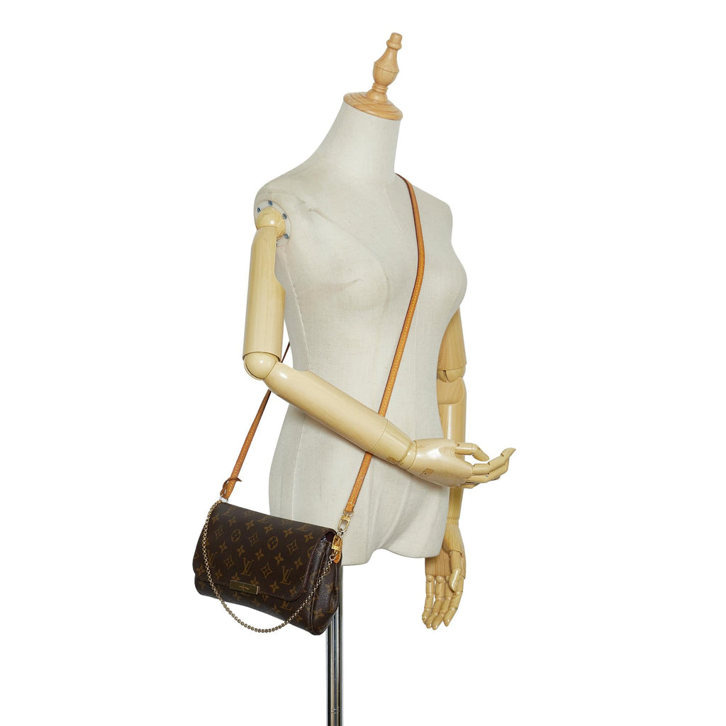 Louis Vuitton Monogram Favorite MM (SHG-jGEvgu)