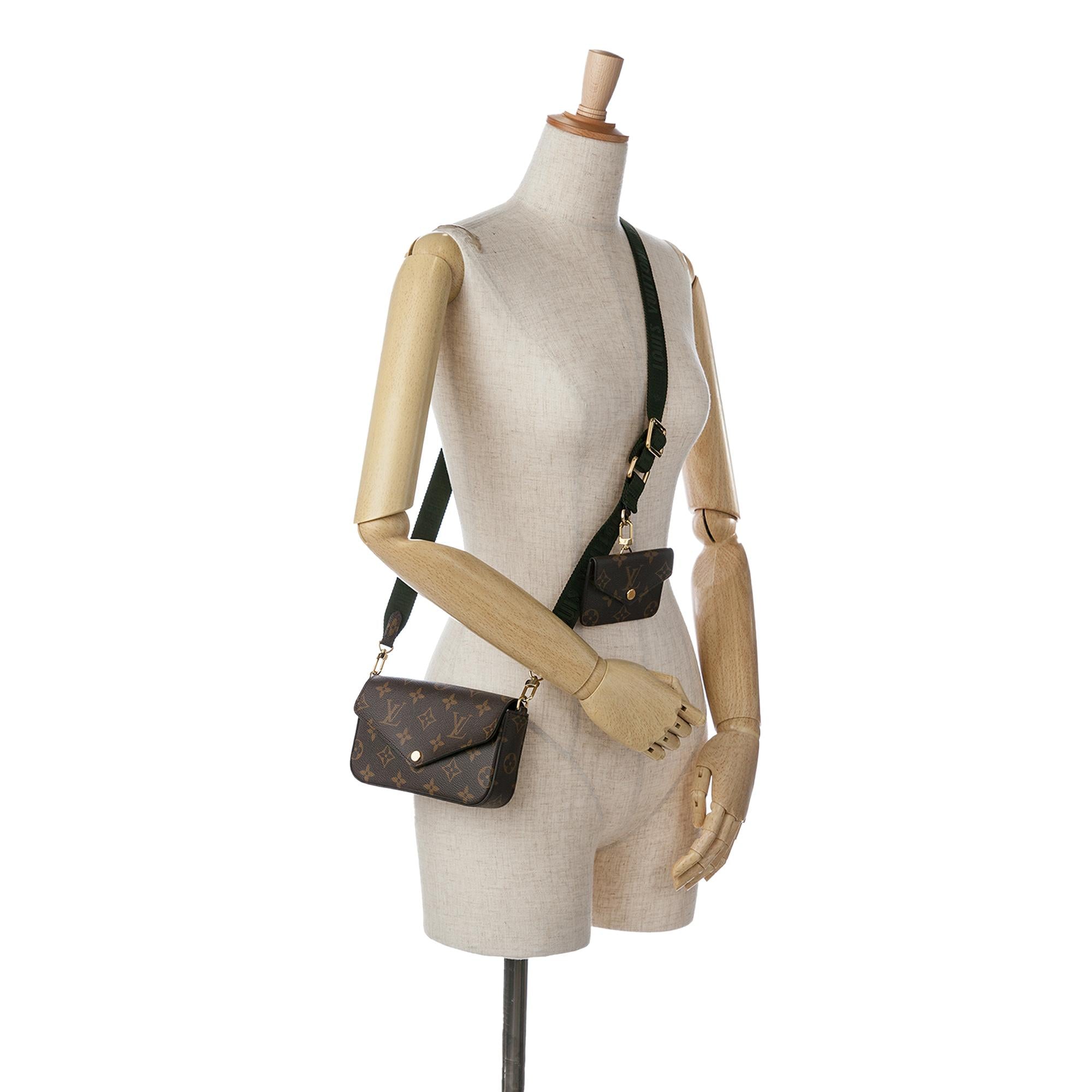 Louis Vuitton Monogram Felicie Strap And Go (SHG-Nz8J8c)