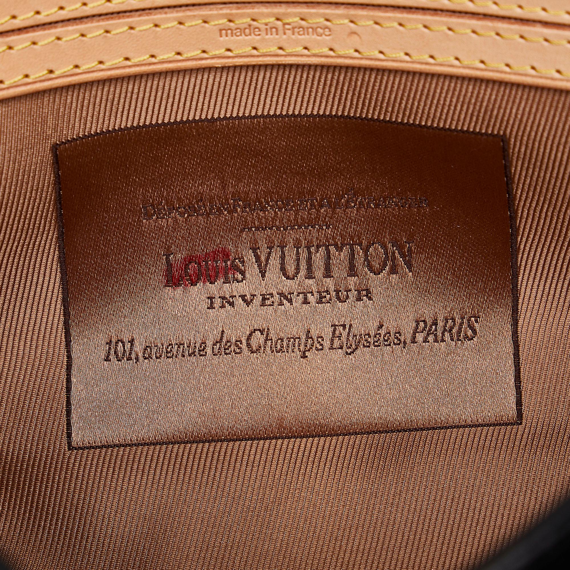 Louis Vuitton Monogram Fleur De Jais Manege Clutch (SHG-psHwUg)