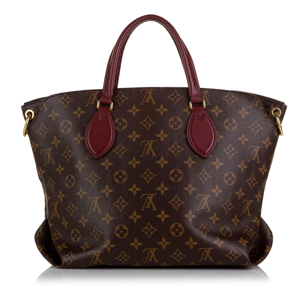 Louis Vuitton Monogram Flower Zipped Tote MM (SHG-W0LVmv)
