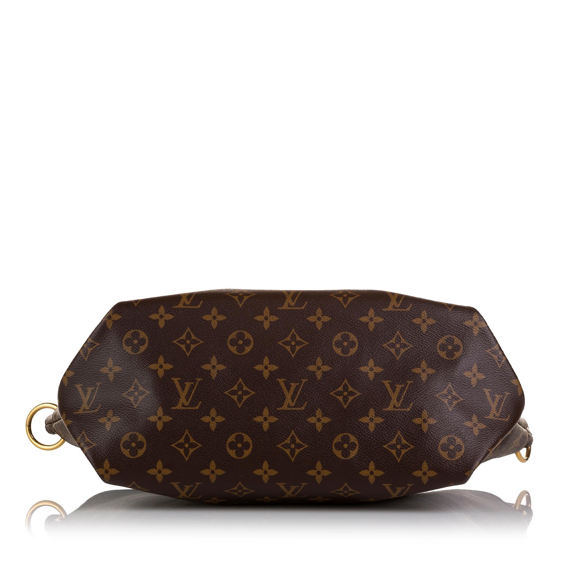 Louis Vuitton Monogram Flower Zipped Tote MM (SHG-W0LVmv)