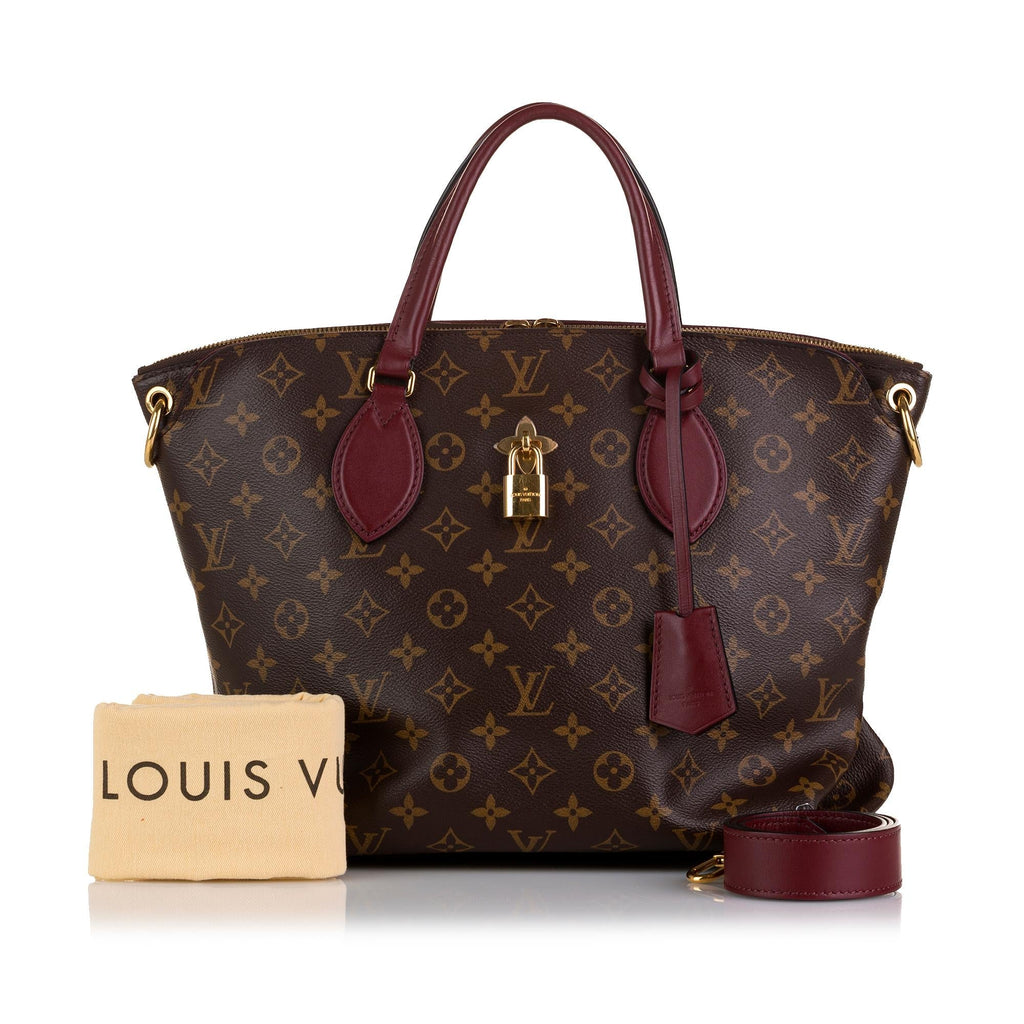 Louis Vuitton Monogram Flower Zipped Tote MM (SHG-W0LVmv)