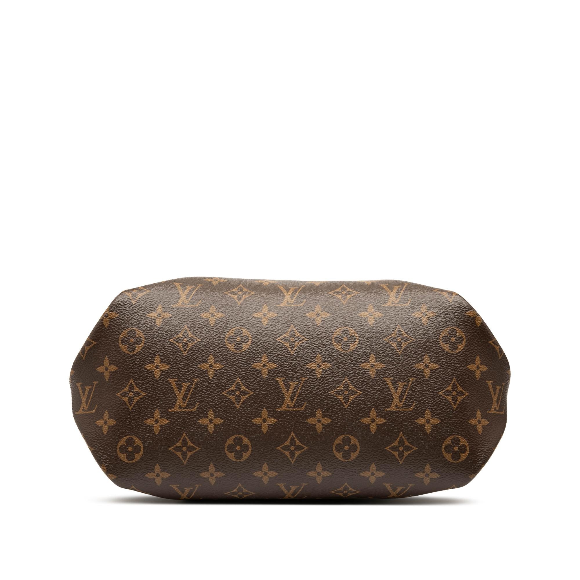 Louis Vuitton Monogram Flower Zipped Tote MM