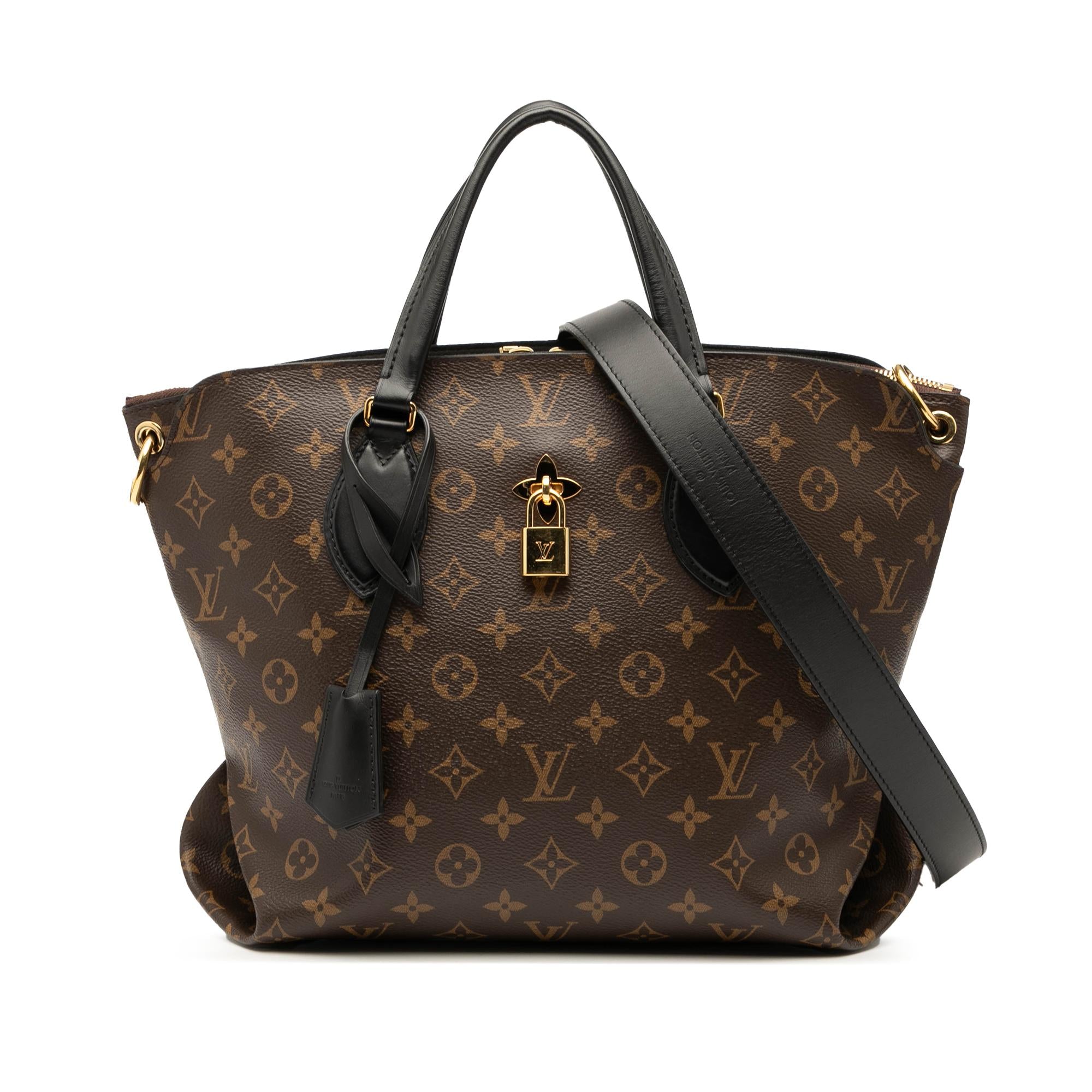Louis Vuitton Monogram Flower Zipped Tote MM