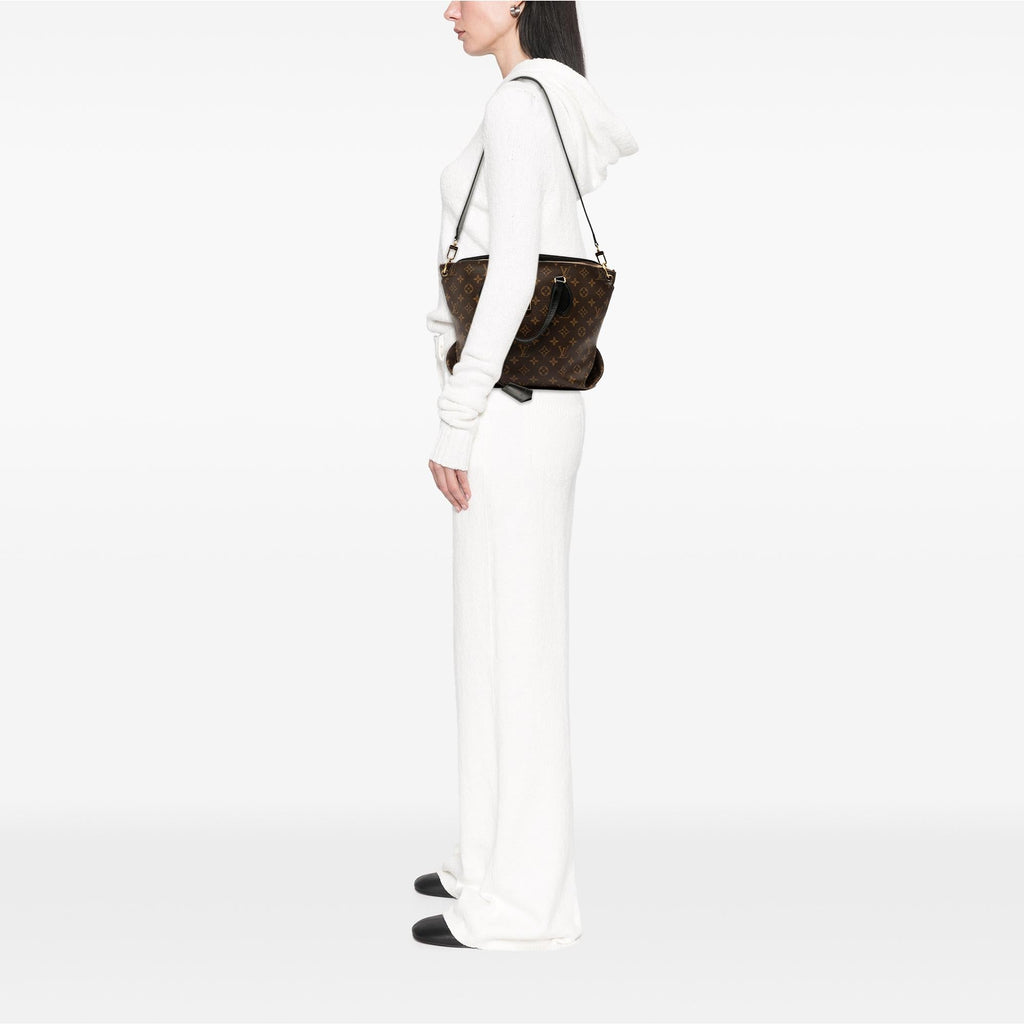 Louis Vuitton Monogram Flower Zipped Tote MM