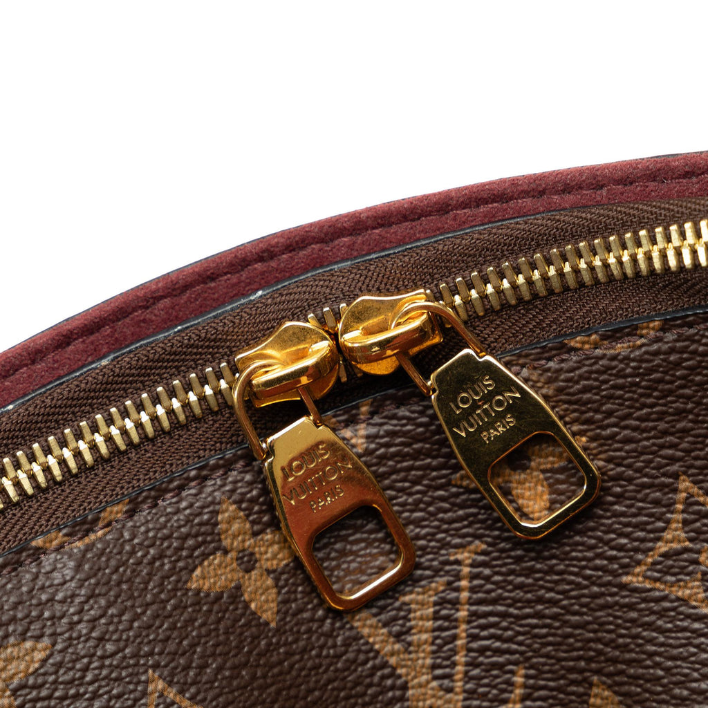 Louis Vuitton Monogram Flower Zipped Tote PM (SHG-y1X2fZ)