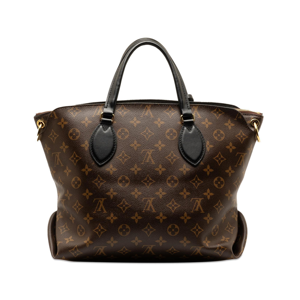 Louis Vuitton Monogram Flower Zipped Tote PM (SHG-dKkl7o)