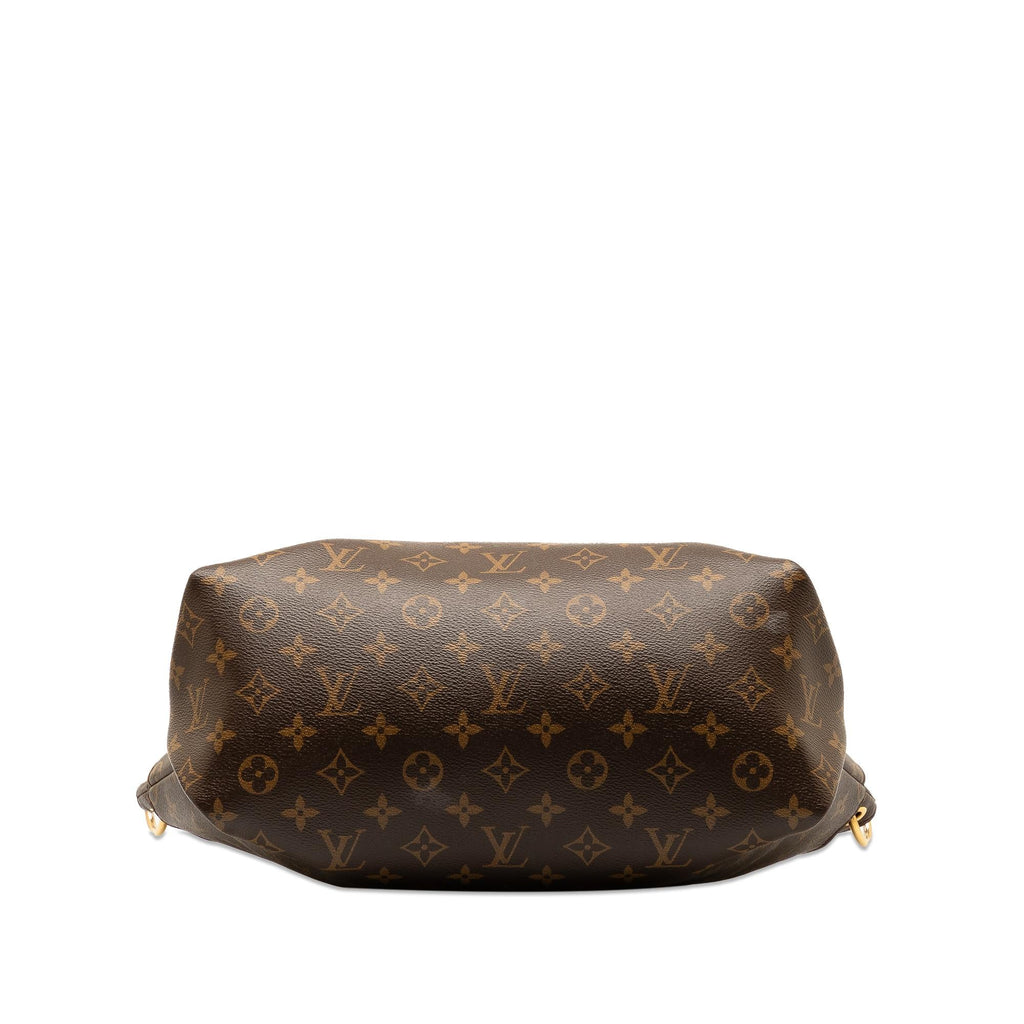 Louis Vuitton Monogram Flower Zipped Tote PM (SHG-dKkl7o)