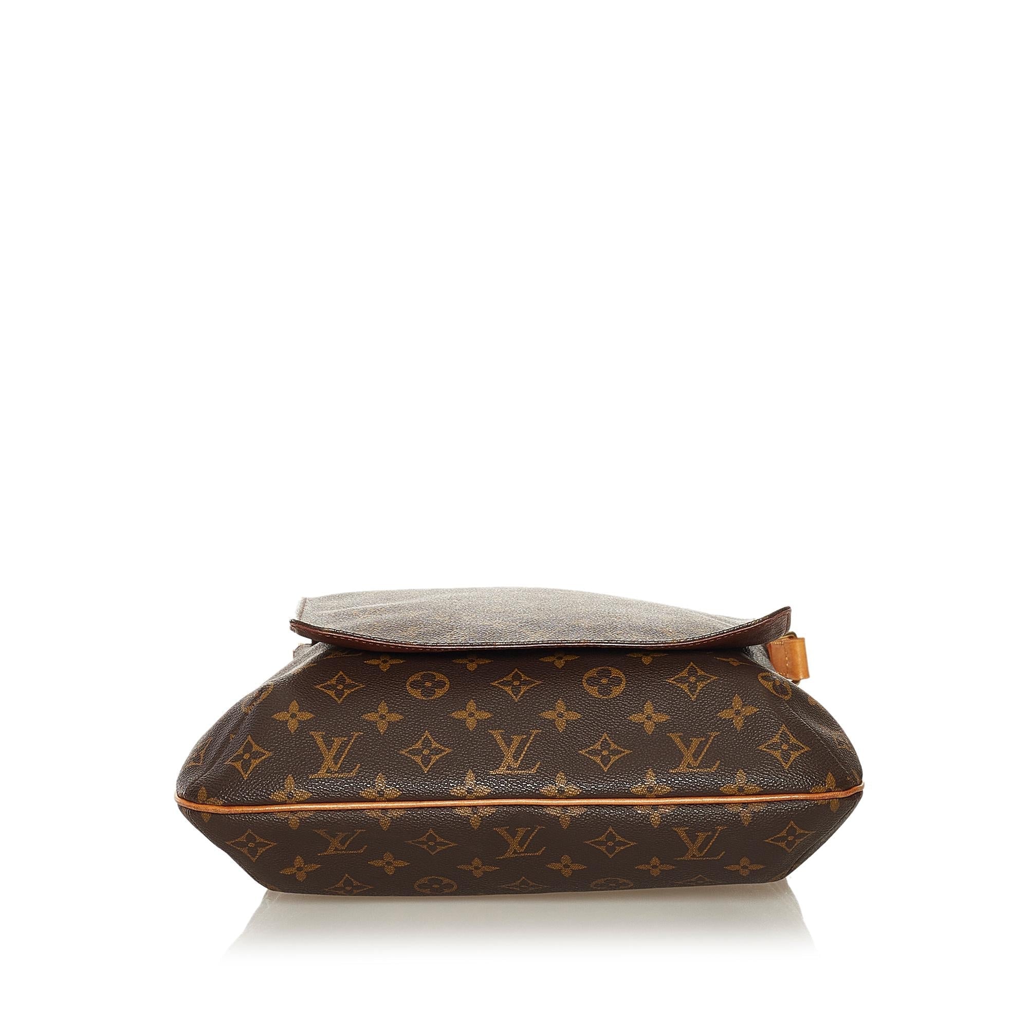 Louis Vuitton Monogram GM Musette Salsa Long Strap (SHG-35573)