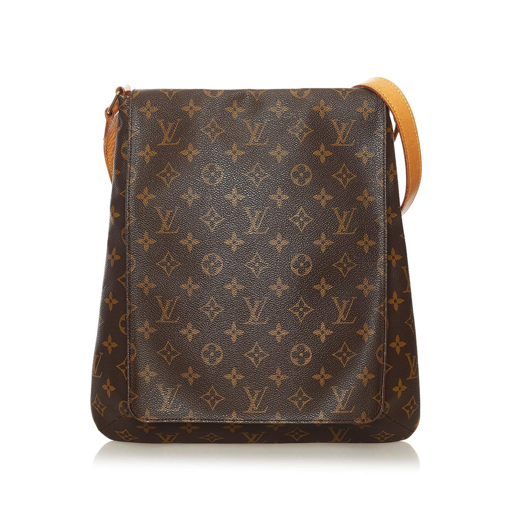 Louis Vuitton Monogram GM Musette Salsa Long Strap (SHG-35573)