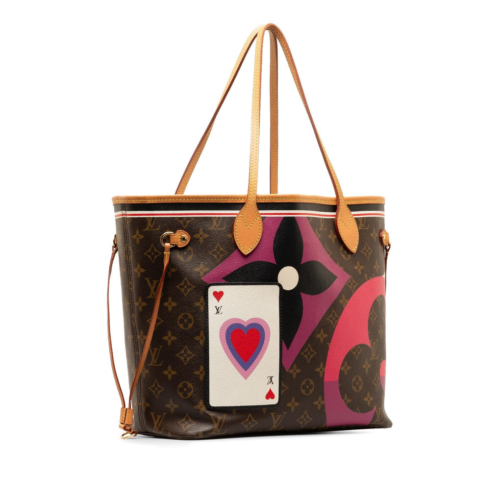 Louis Vuitton Monogram Game On Neverfull MM (SHG-vmvWDM)