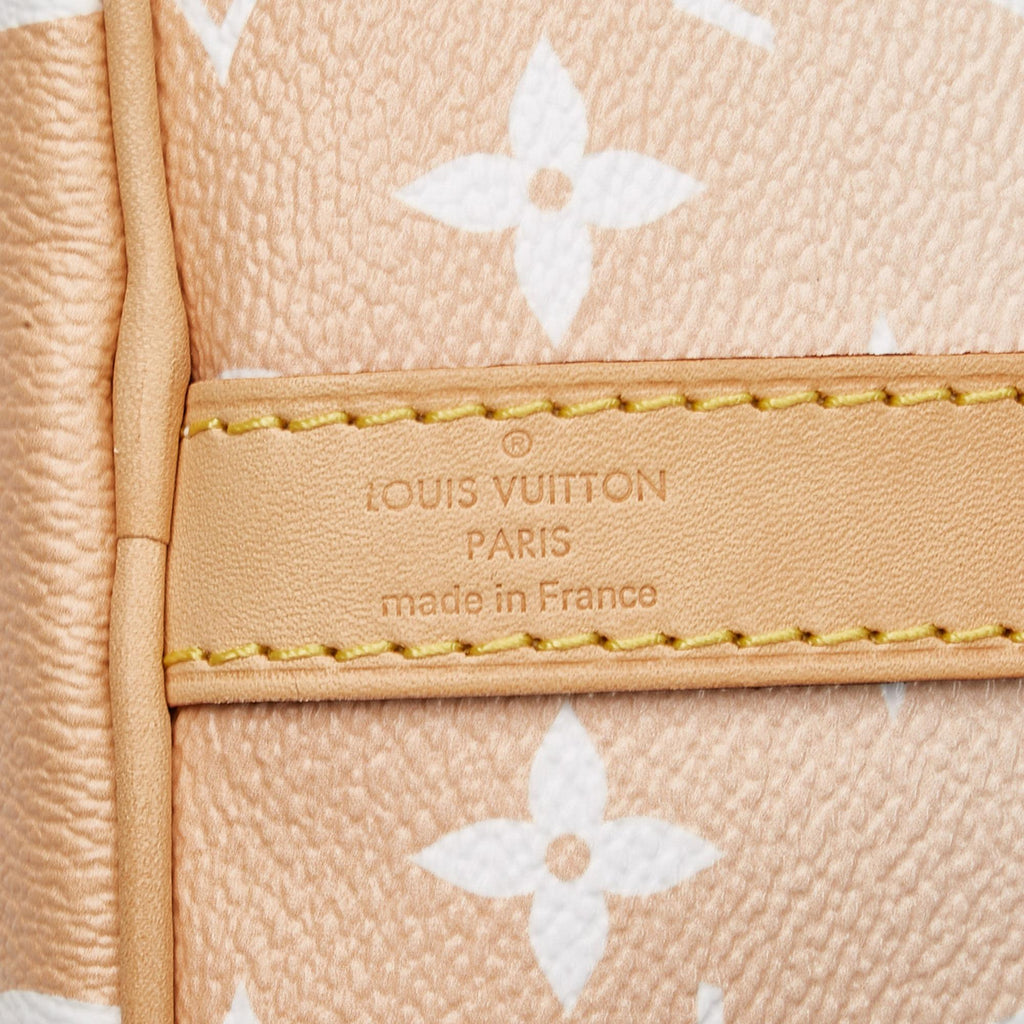 Louis Vuitton Monogram Giant By The Pool Speedy Bandouliere 25 (SHG-lpOsSm)