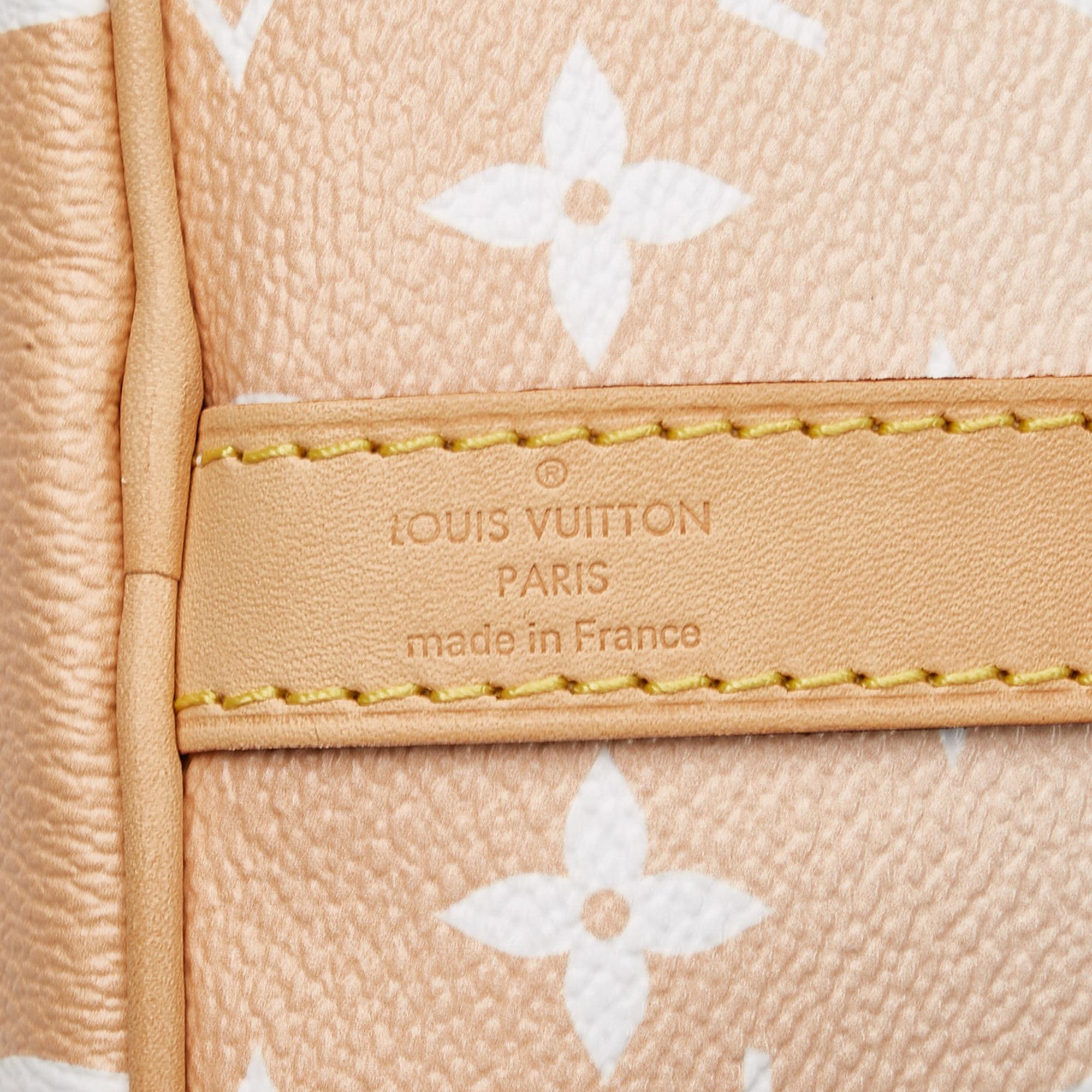 Louis Vuitton Monogram Giant By The Pool Speedy Bandouliere 25 (SHG-lpOsSm)